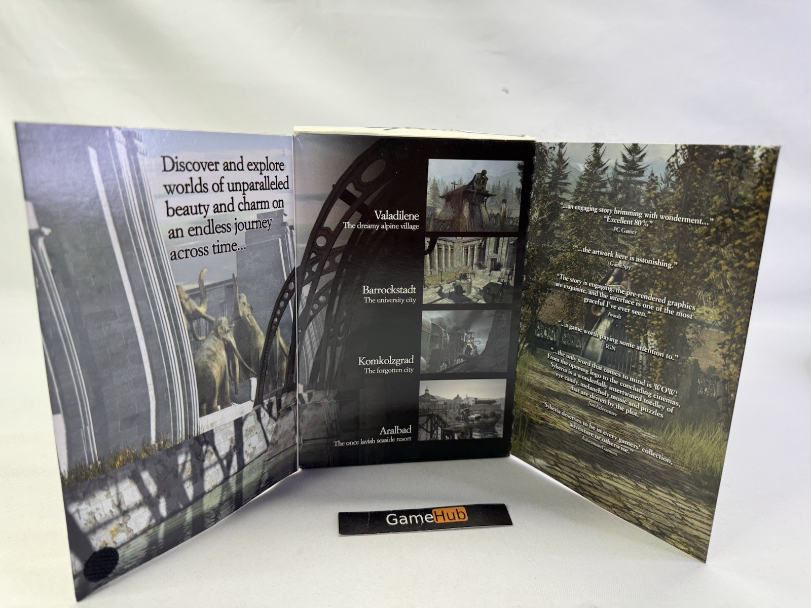 B. Sokal Syberia CD-ROM The Adventure Company Microids PC Game New Sealed