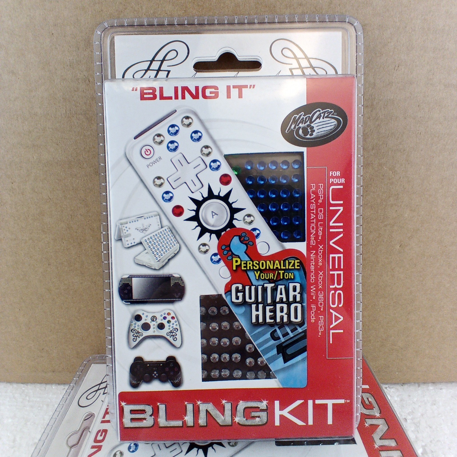Universal Bling Kit for Wii Xbox 360 PS3 PS2 PSP DS Mad Catz NEW Sold per piece