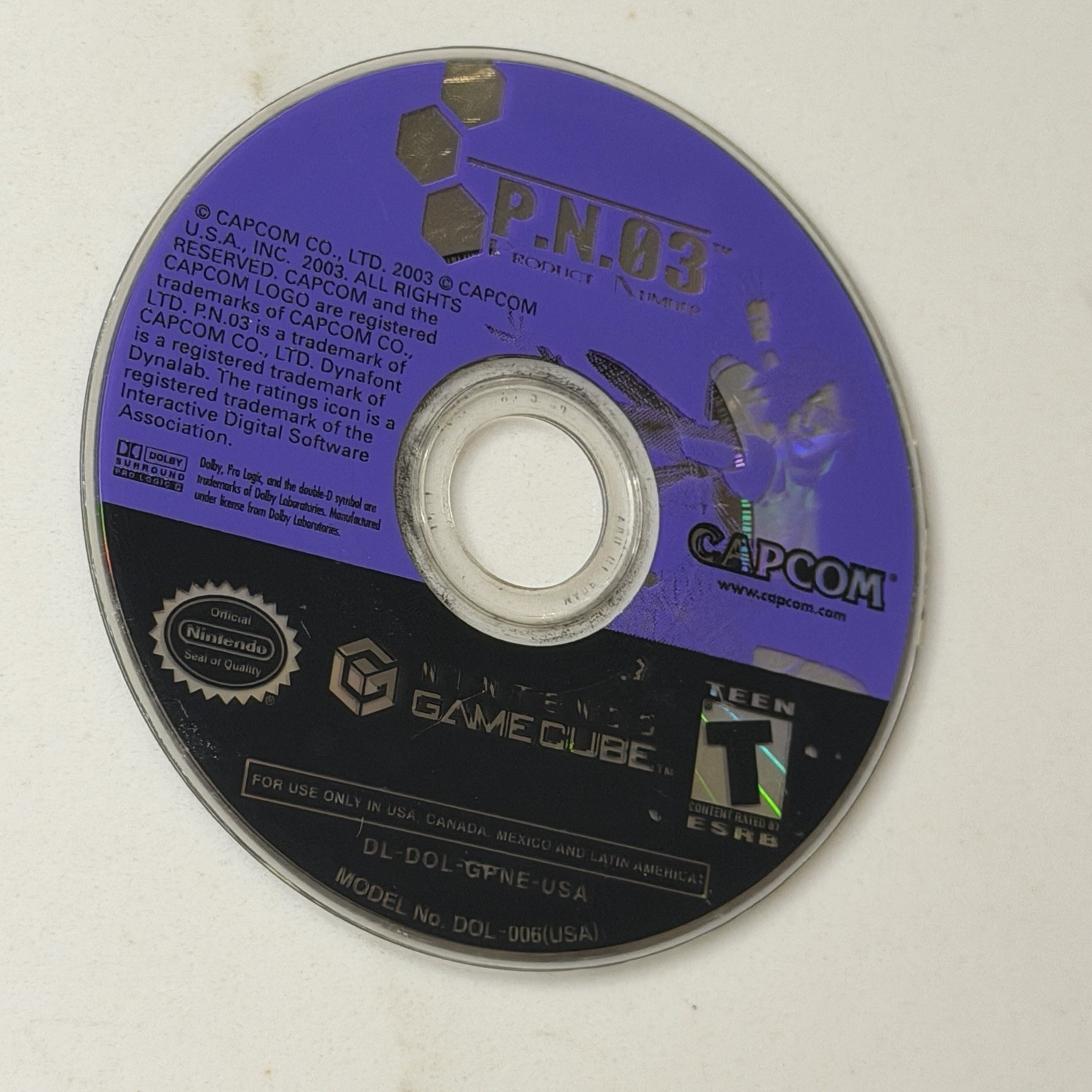🎮P.N.03: Product Number 03 Nintendo GameCube DISC ONLY 💿 Polished ✅ TESTED 🎮