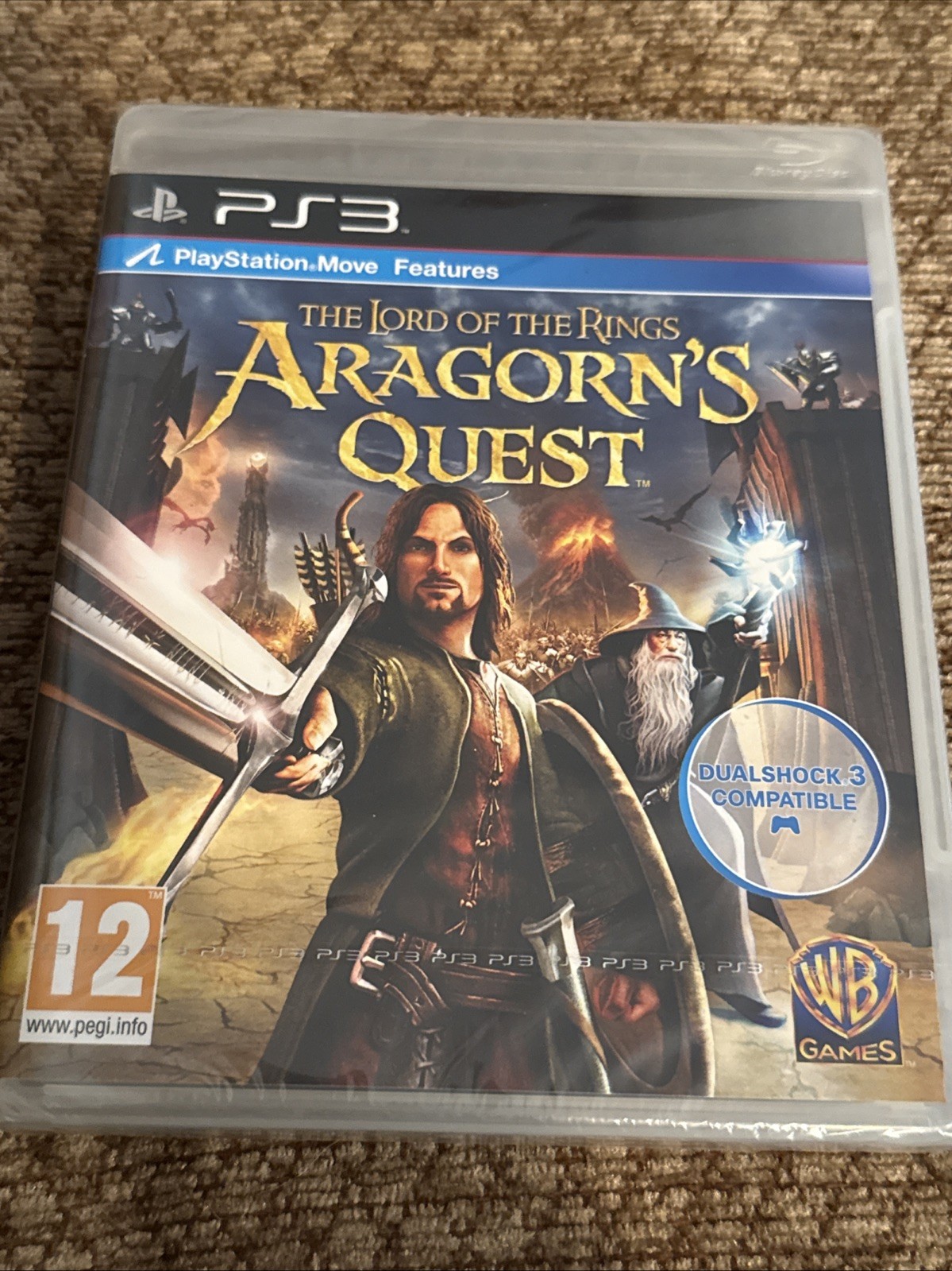 Lord of the Rings: Aragorn”s Quest PS3 Brand New Factory Sealed UK PAL PEGI 12
