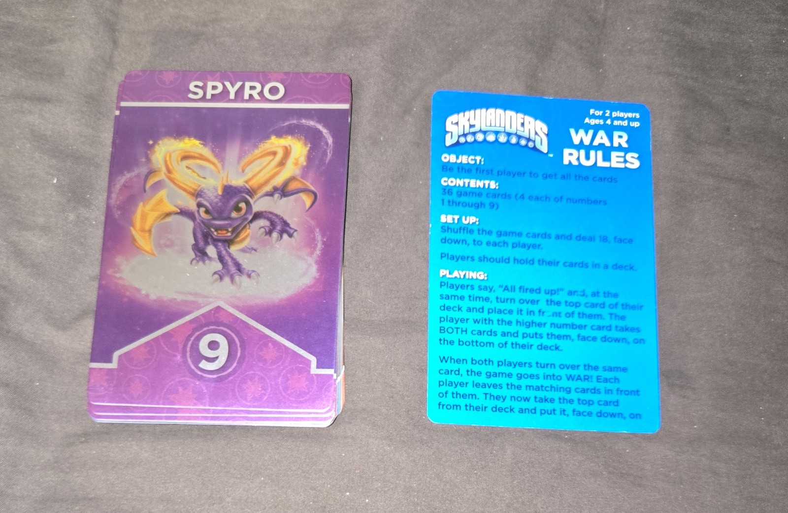 Skylanders Lot Spyro’s Adventure Giants Trading Card Topps War Swap Force Case