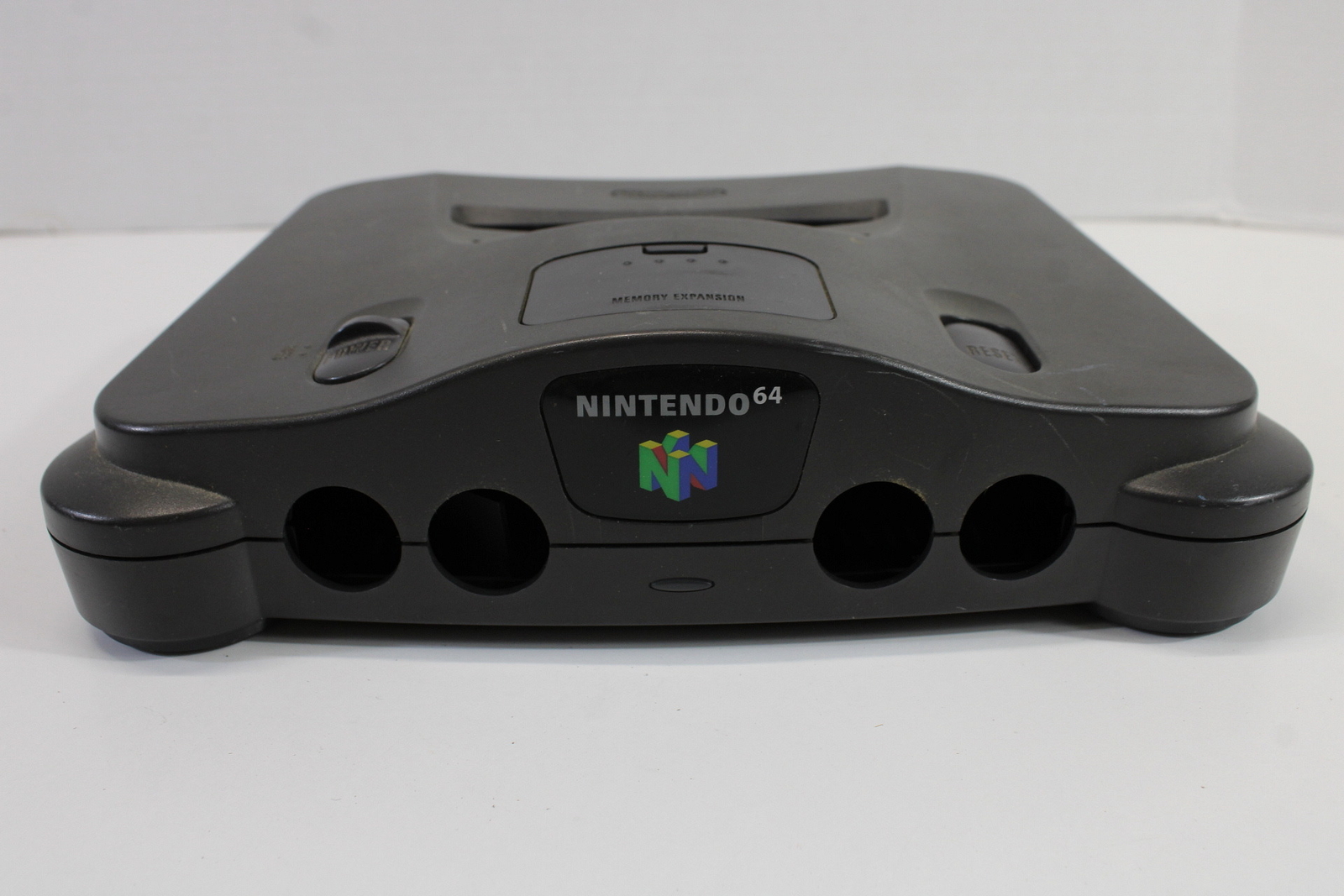 Nintendo 64 N64 Black Charcoal Gray Console Used OEM Replacement Shell Japan #14