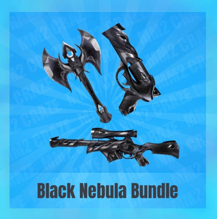 Black Nebula Bundle Murderers Vs Sheriffs Duels | MVSD | Cheap + Fast