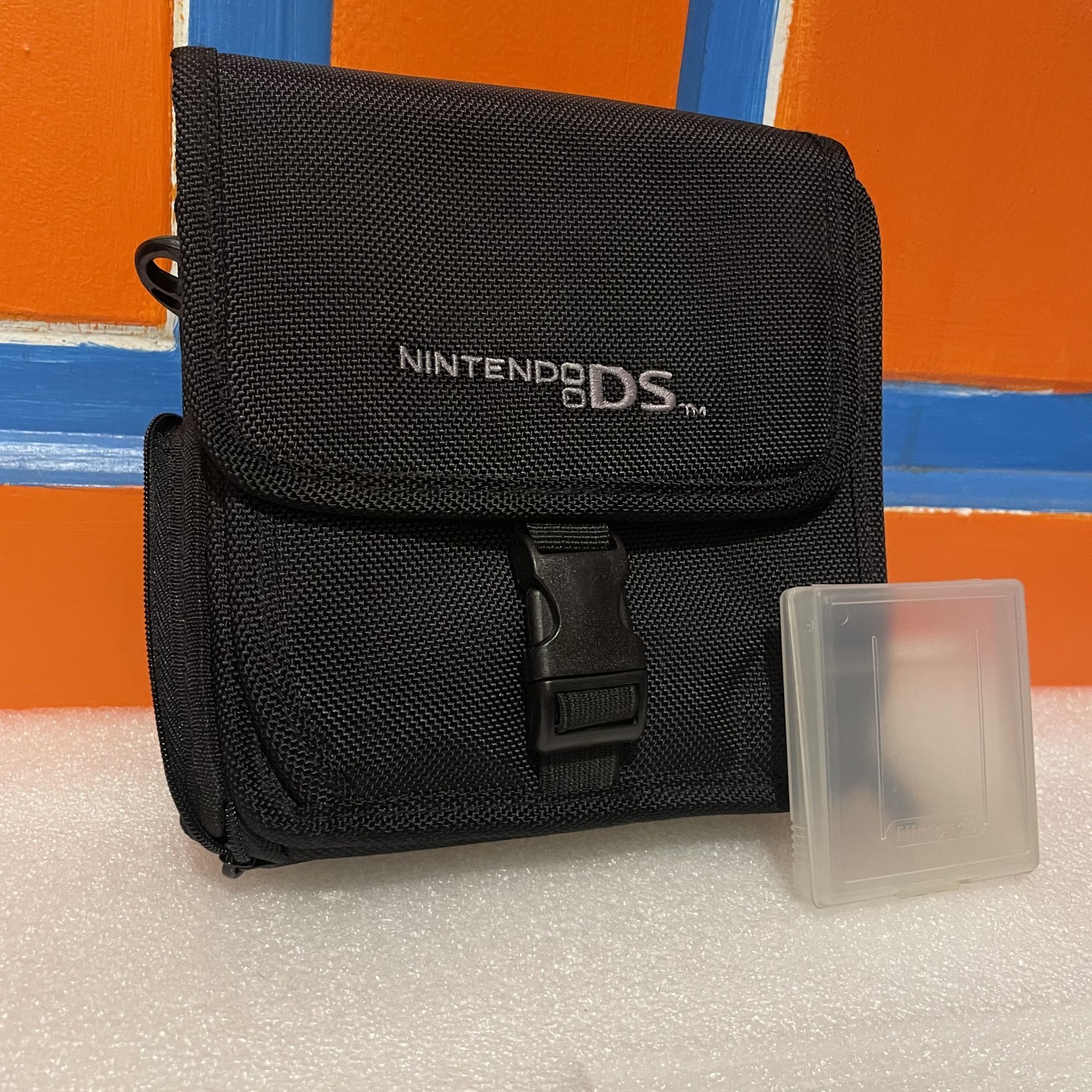 Official Original Bundle 2004 Nintendo DS Travel Bag/Carry Case Black & Pencil