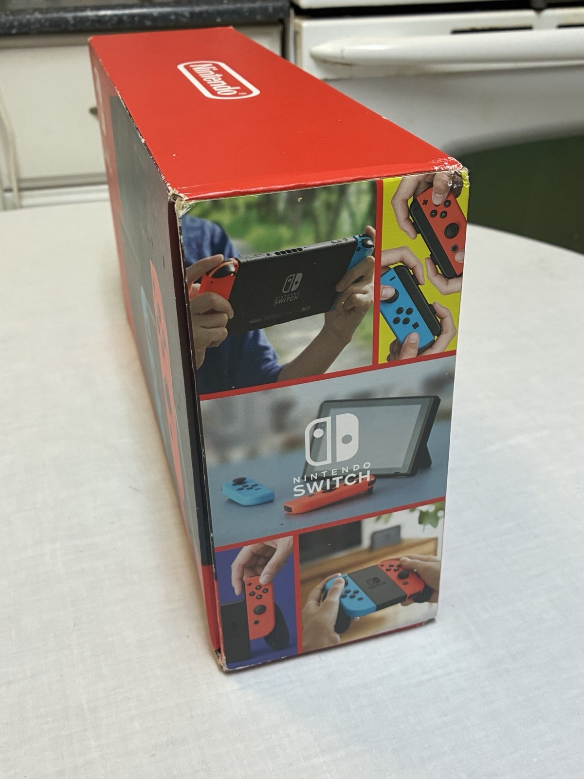 Nintendo Switch Bundle Includes Case, Joycon Controller Holders & Box