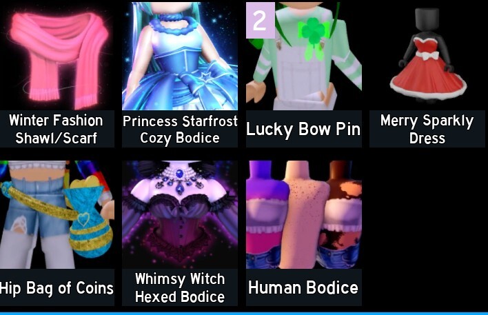 Roblox royale high shop, accessories, sets, cheap and fast delivery!