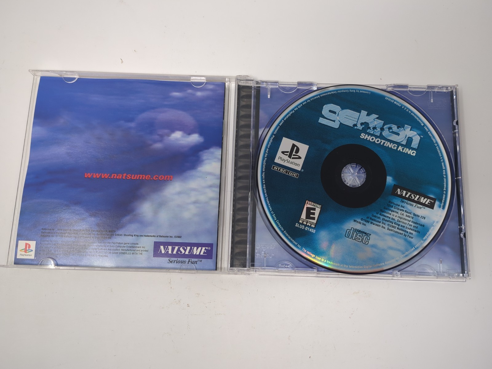 Gekioh: Shooting King (Sony PlayStation 1, 2002) Complete Tested CIB Black Label