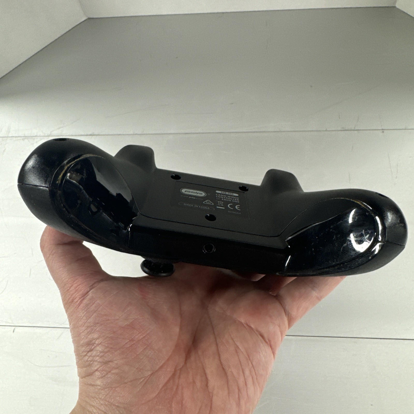 PDP Wired Controller for Xbox One Black Camo 048-065 Used