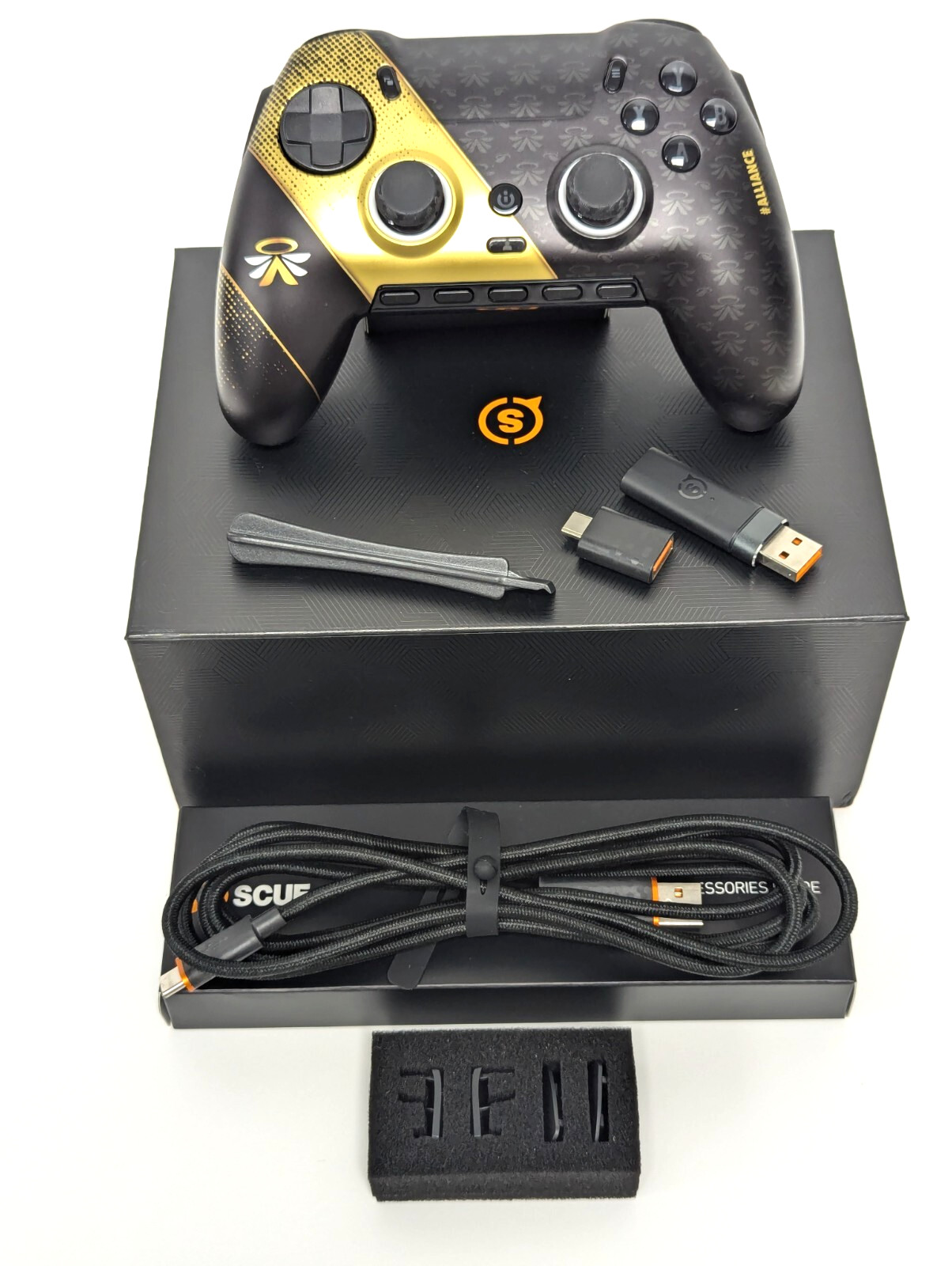 SCUF Envision Pro Wireless Controller for PC Only Black Aydan Face