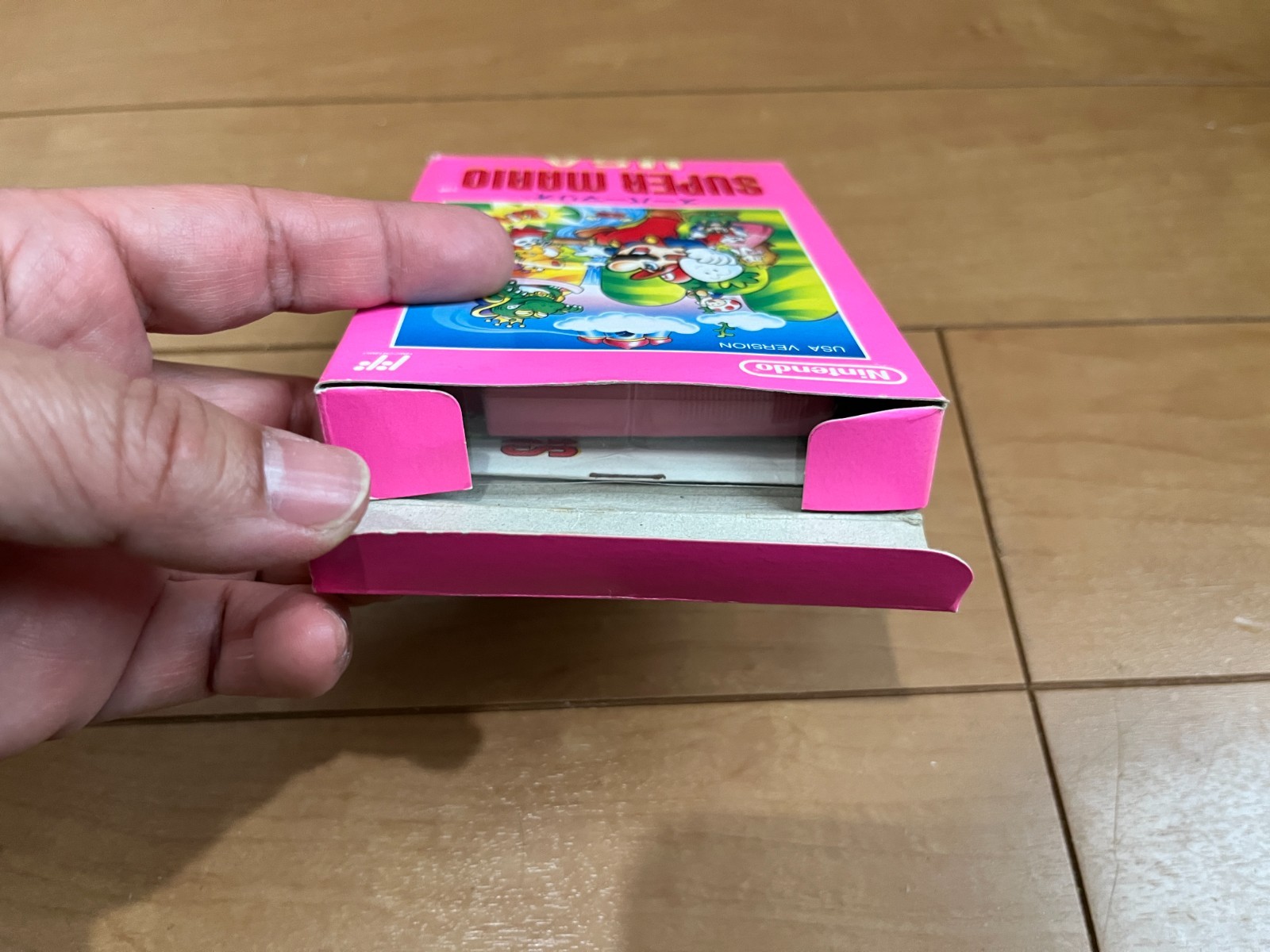 Super Mario USA BOX and Manual Famicom Japan NES Nintendo SuperMarioUSA