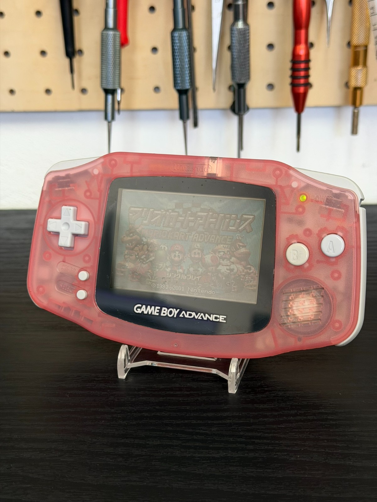 Nintendo Game Boy Advance GBA Pink Console Overhauled Professional [#001]