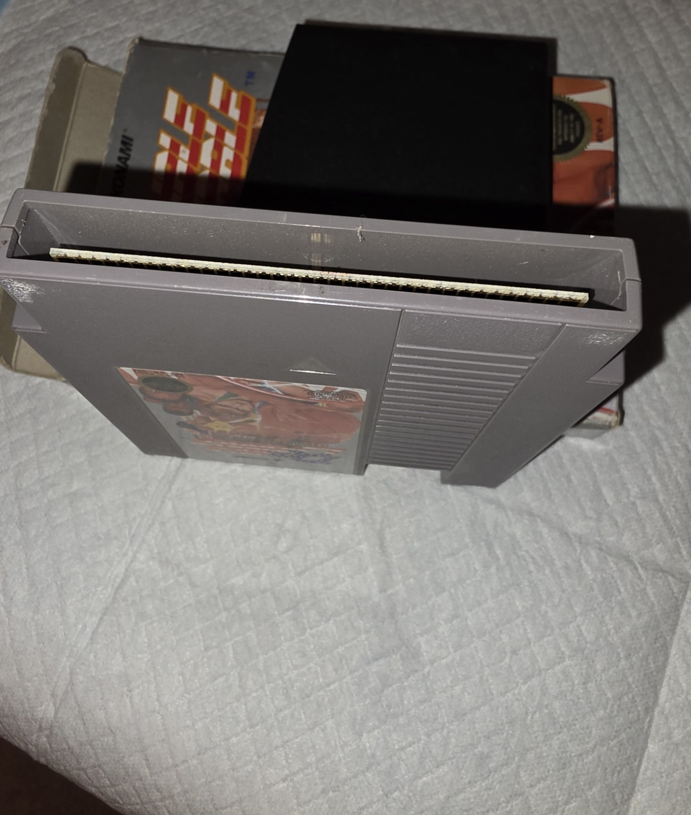 Konami Double Dribble (Nintendo NES) Box Included 1987 NTSC-U/C Basketball