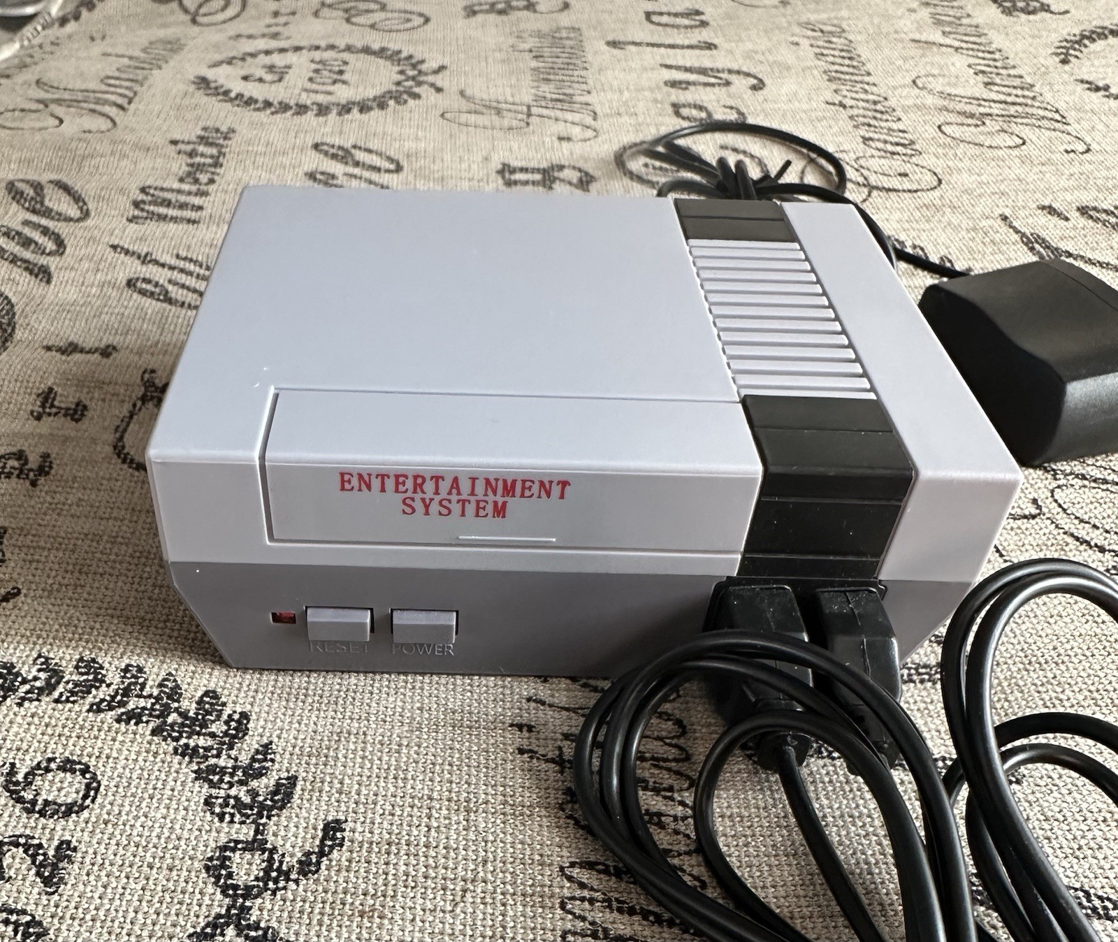 Generic Gaming System with 2 Controller and power supply cord – NOT Tested