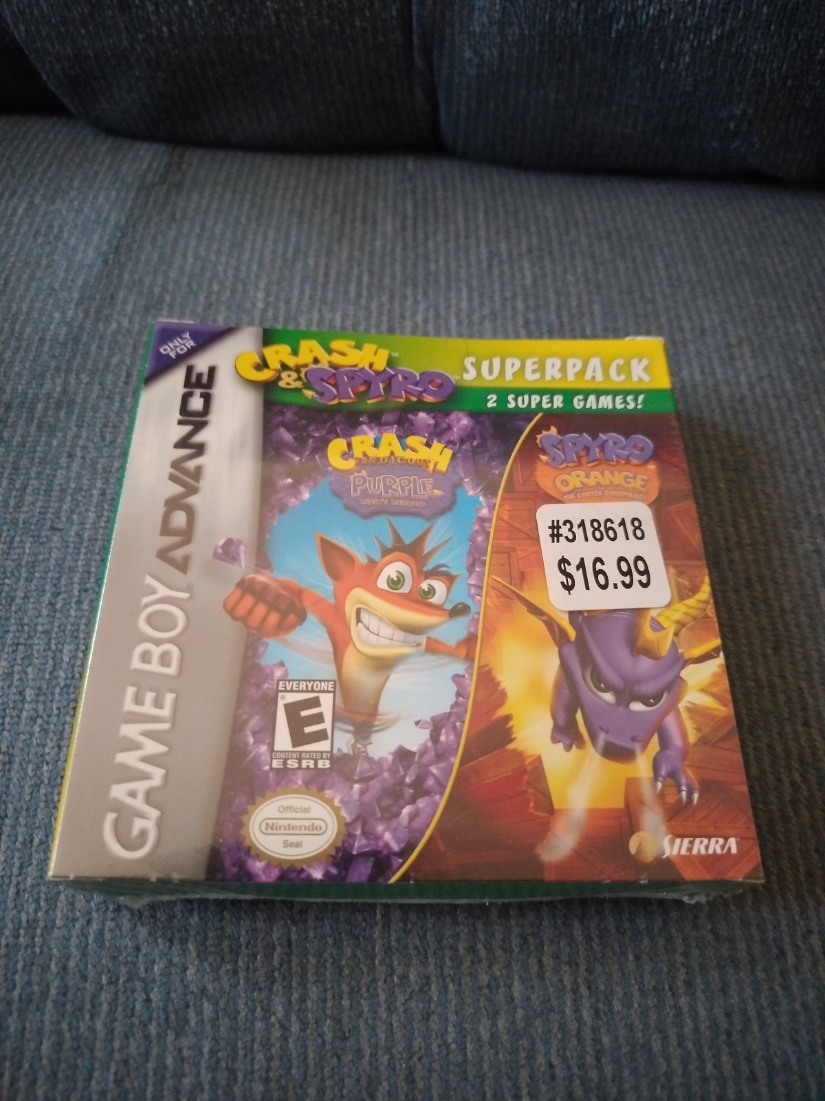 Crash & Spyro Superpack (Nintendo Game Boy Advance, 2005)