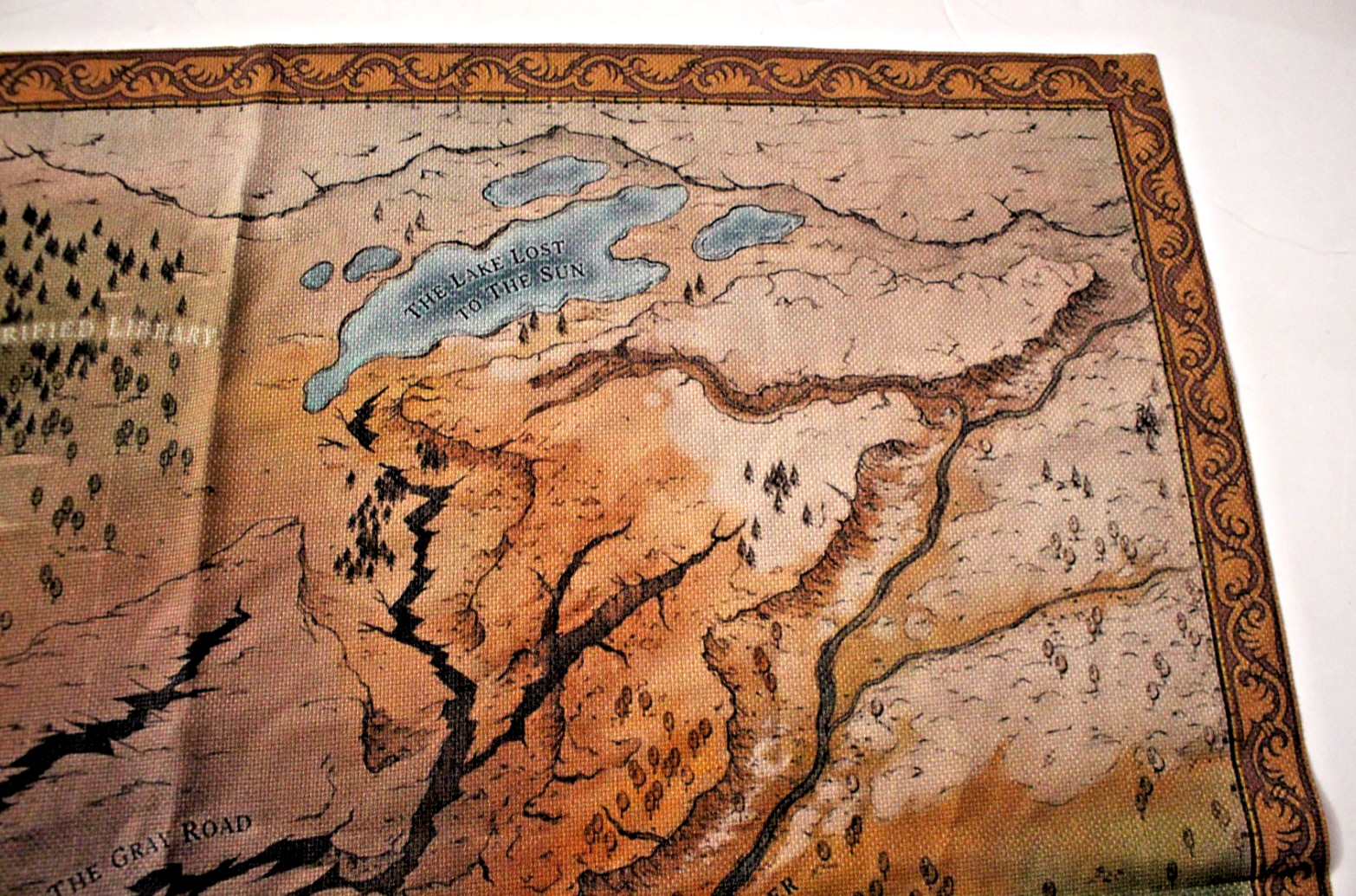 CLOTH MAP WORLDWOUND PATHFINDER WRATH OF THE RIGHTEOUS COLLECTOR’S ED. 33″X27″