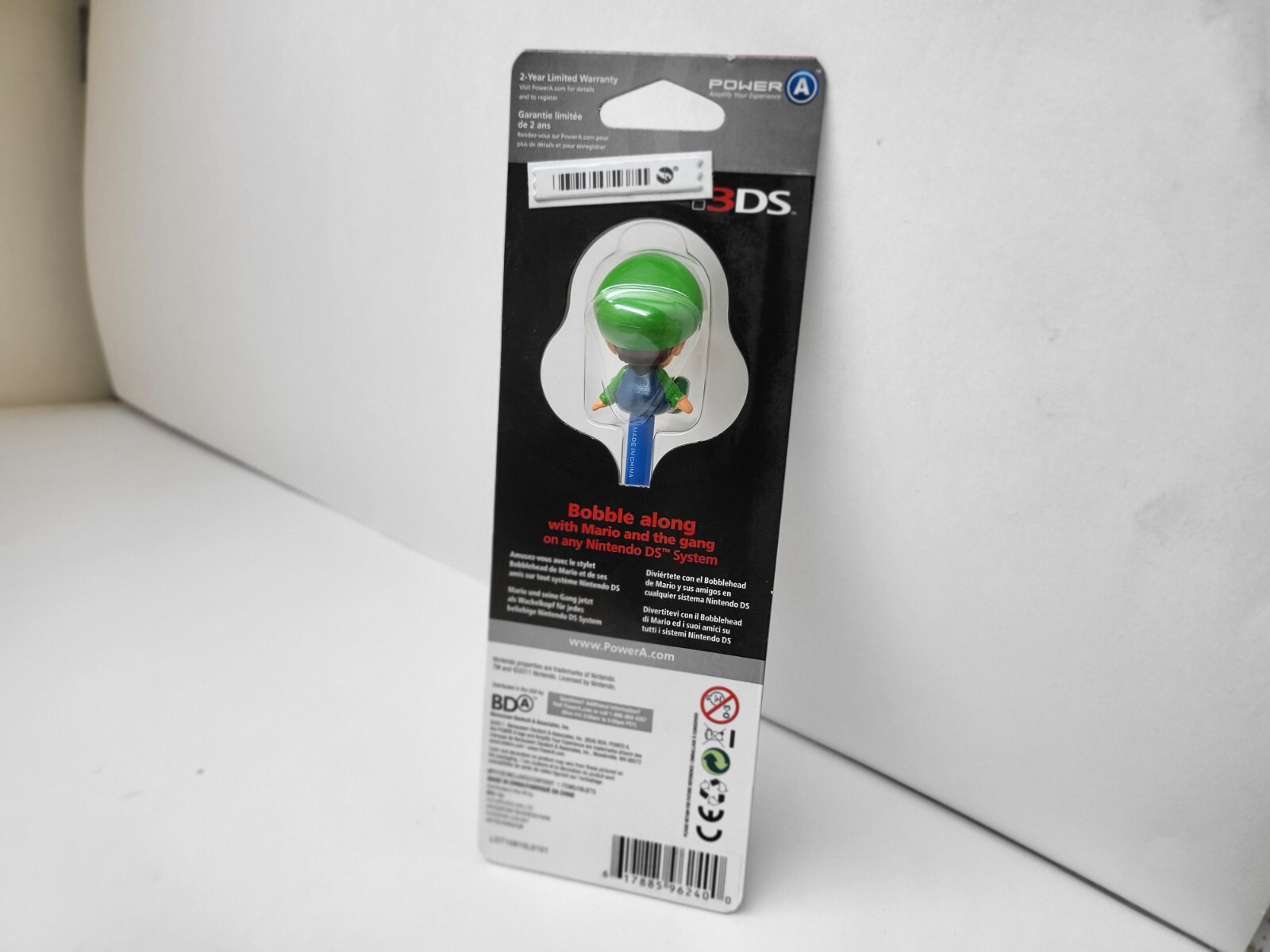 NEW Nintendo Baby Luigi Bobblehead Stylus Wii U 3DS DSi DS Lite