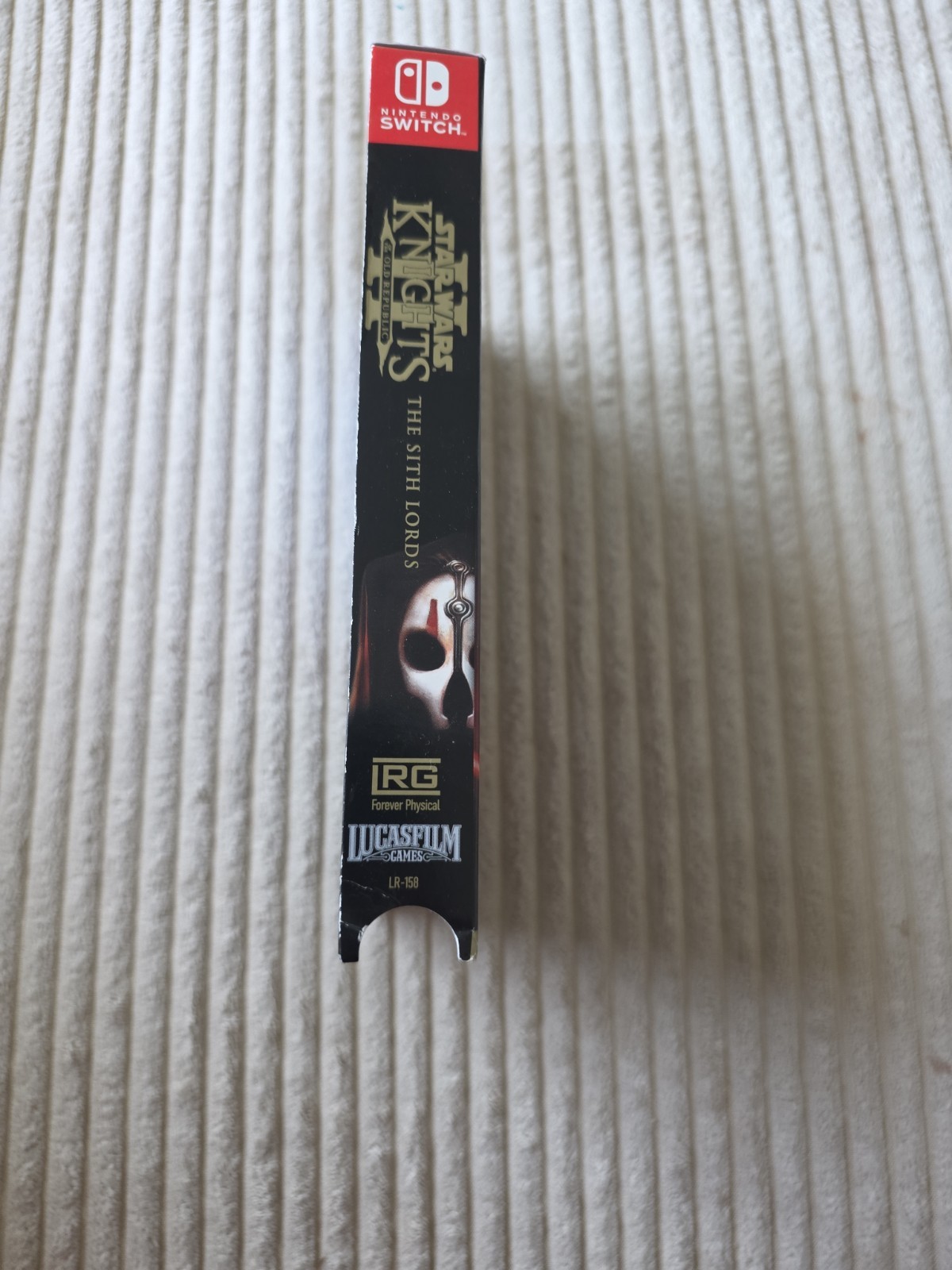 Star Wars: KOTOR 2 The Sith Lords Nintendo Switch VHS Edition LRG
