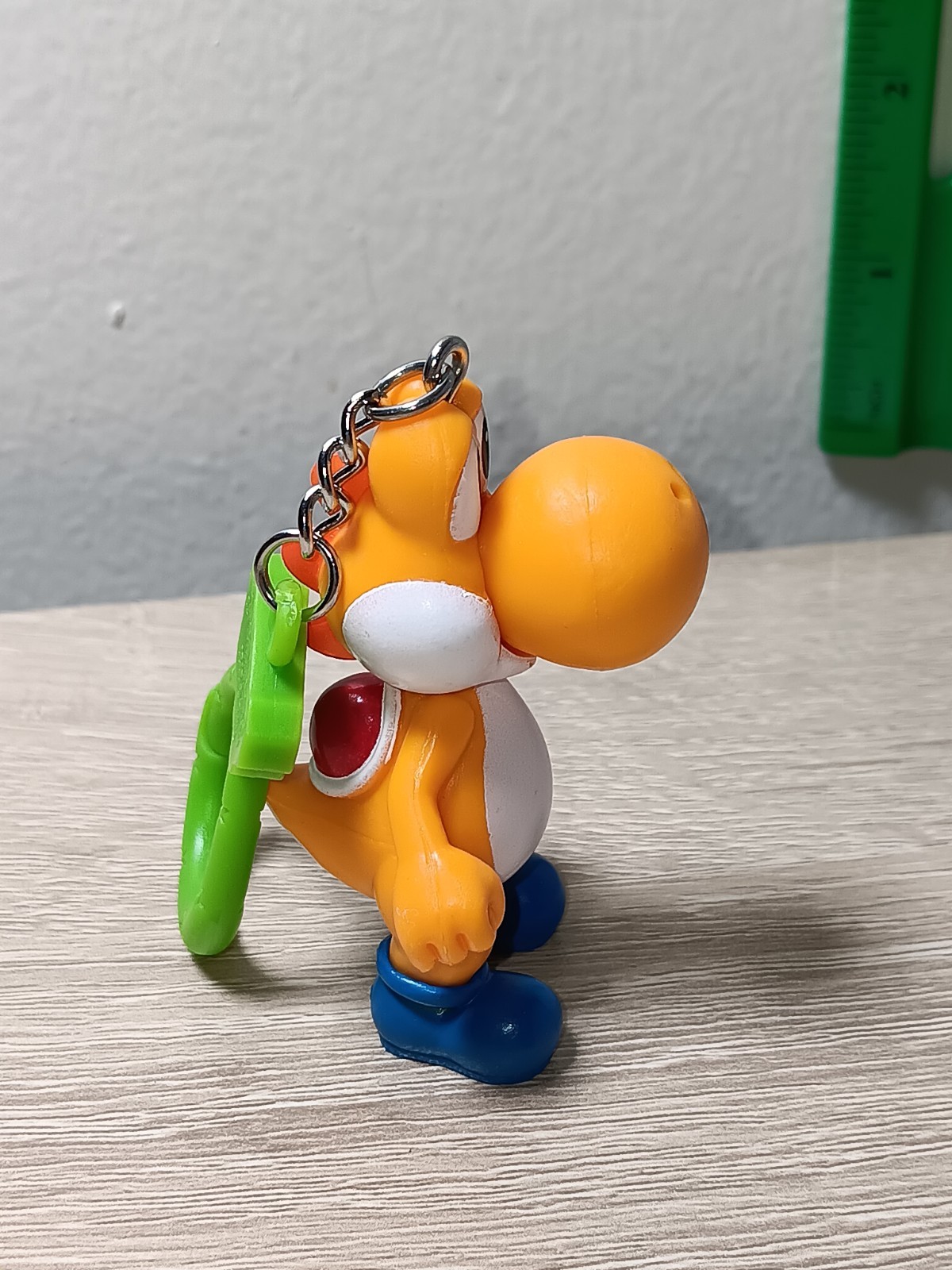 *FREE SHIP* 2″ ORANGE YOSHI BackPack Buddies Clip Keychain Super Mario