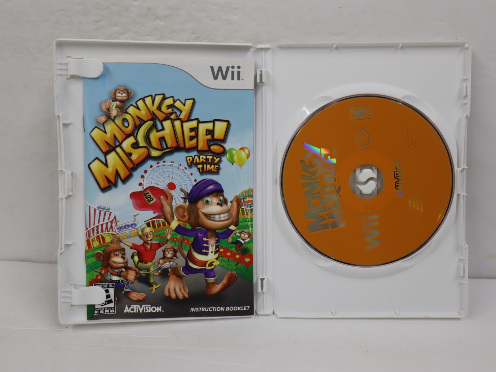 Monkey Mischief!: Party Time (Wii, 2008) CIB