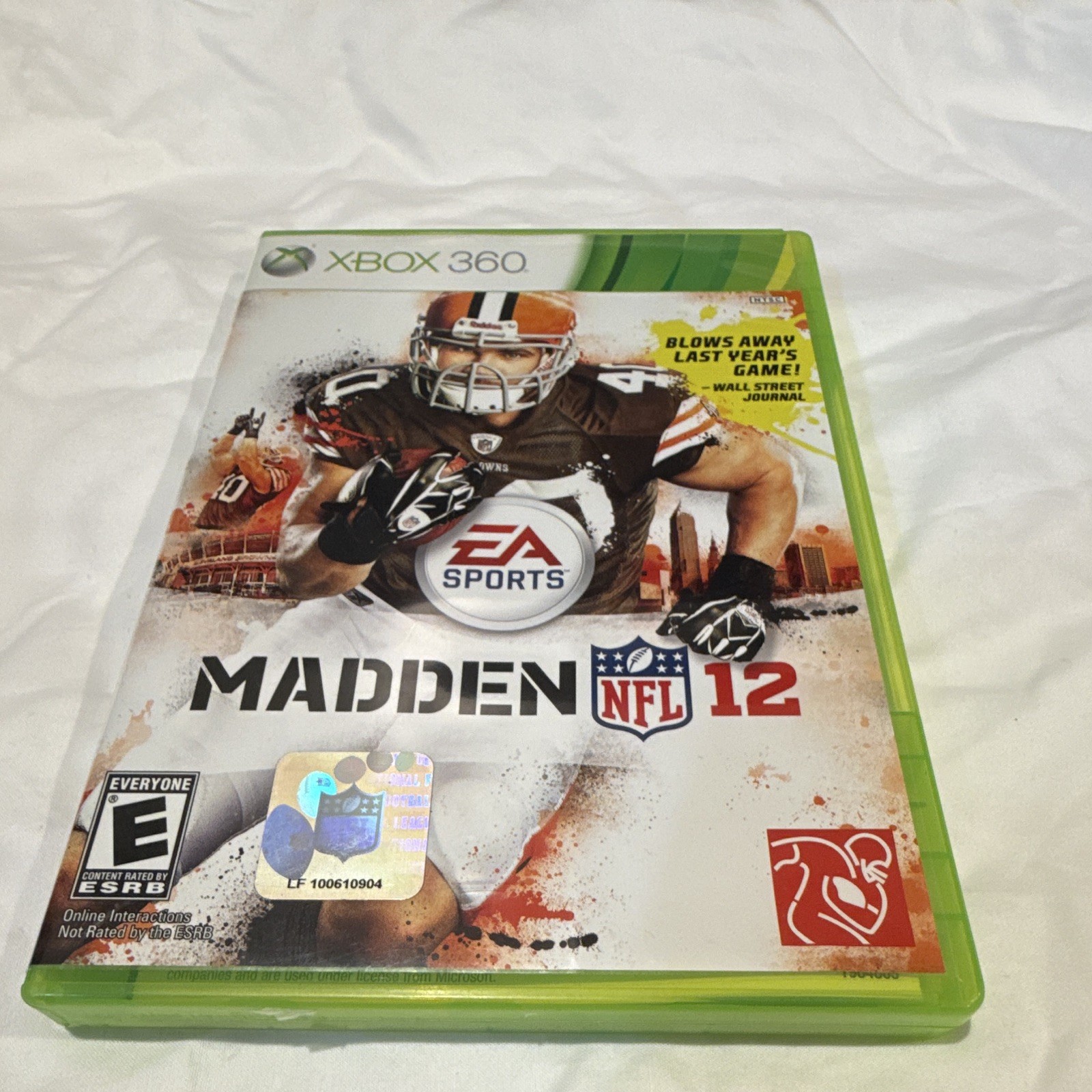 EA SPORTS Madden NFL 12 Microsoft Xbox 360 Game Online Play E NTSC-U/C