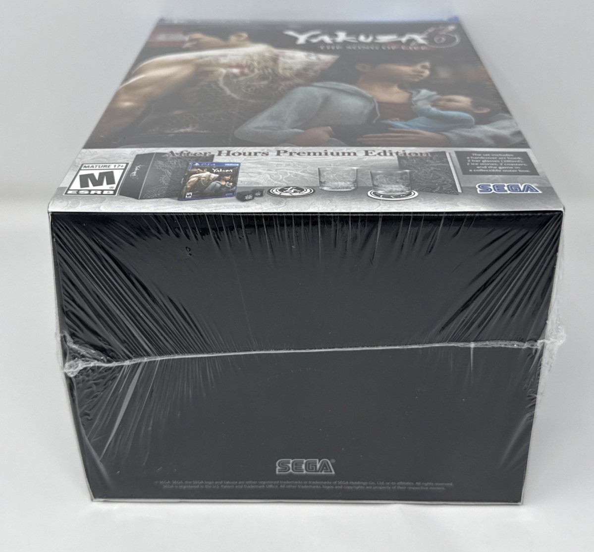 Yakuza 6 After Hours Premium Edition PS4 NEW Sealed Slit in Wrap READ Rare Set