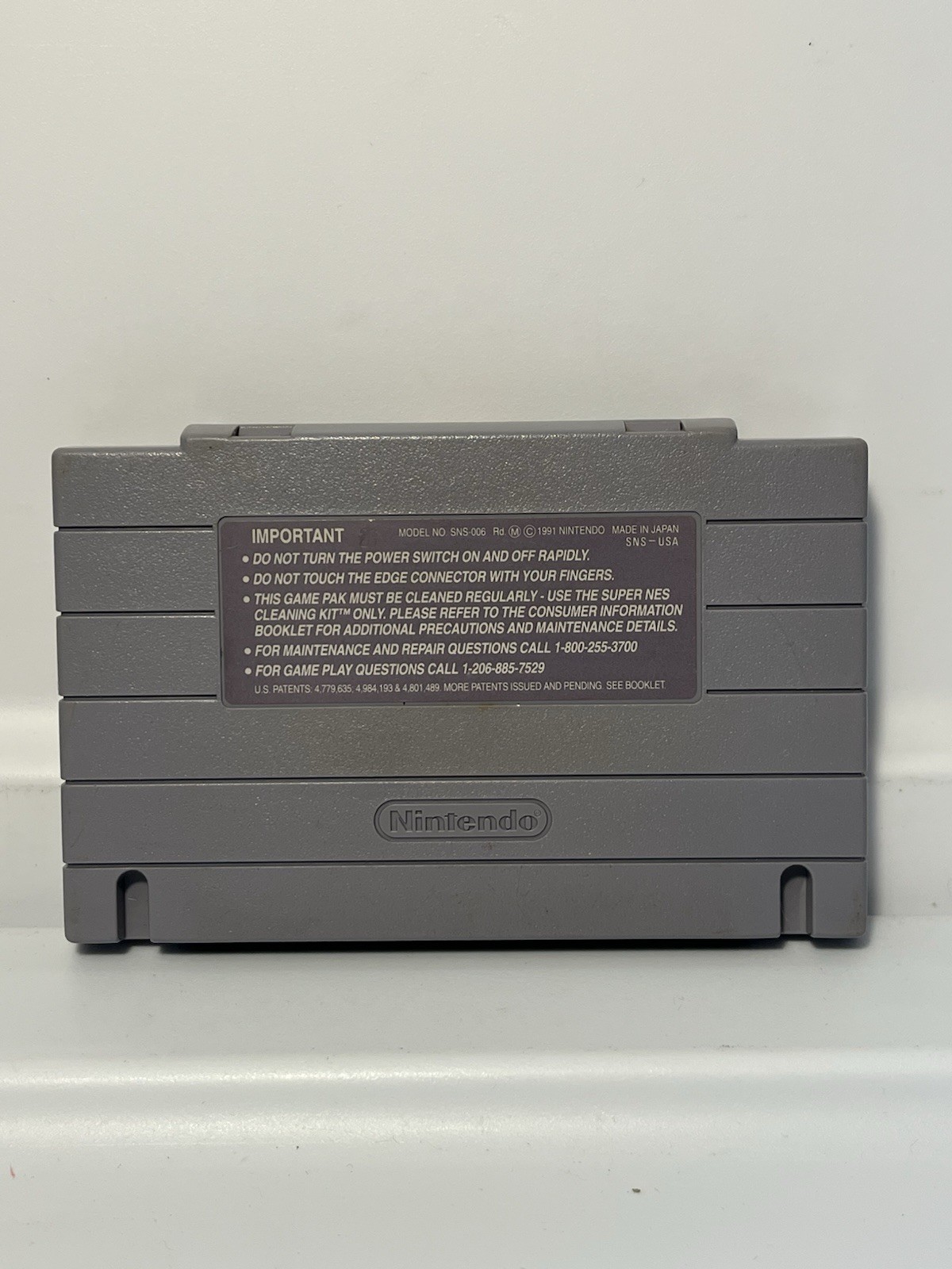 HyperZone (SNES, Super Nintendo) Game Cartridge Authentic – Tested
