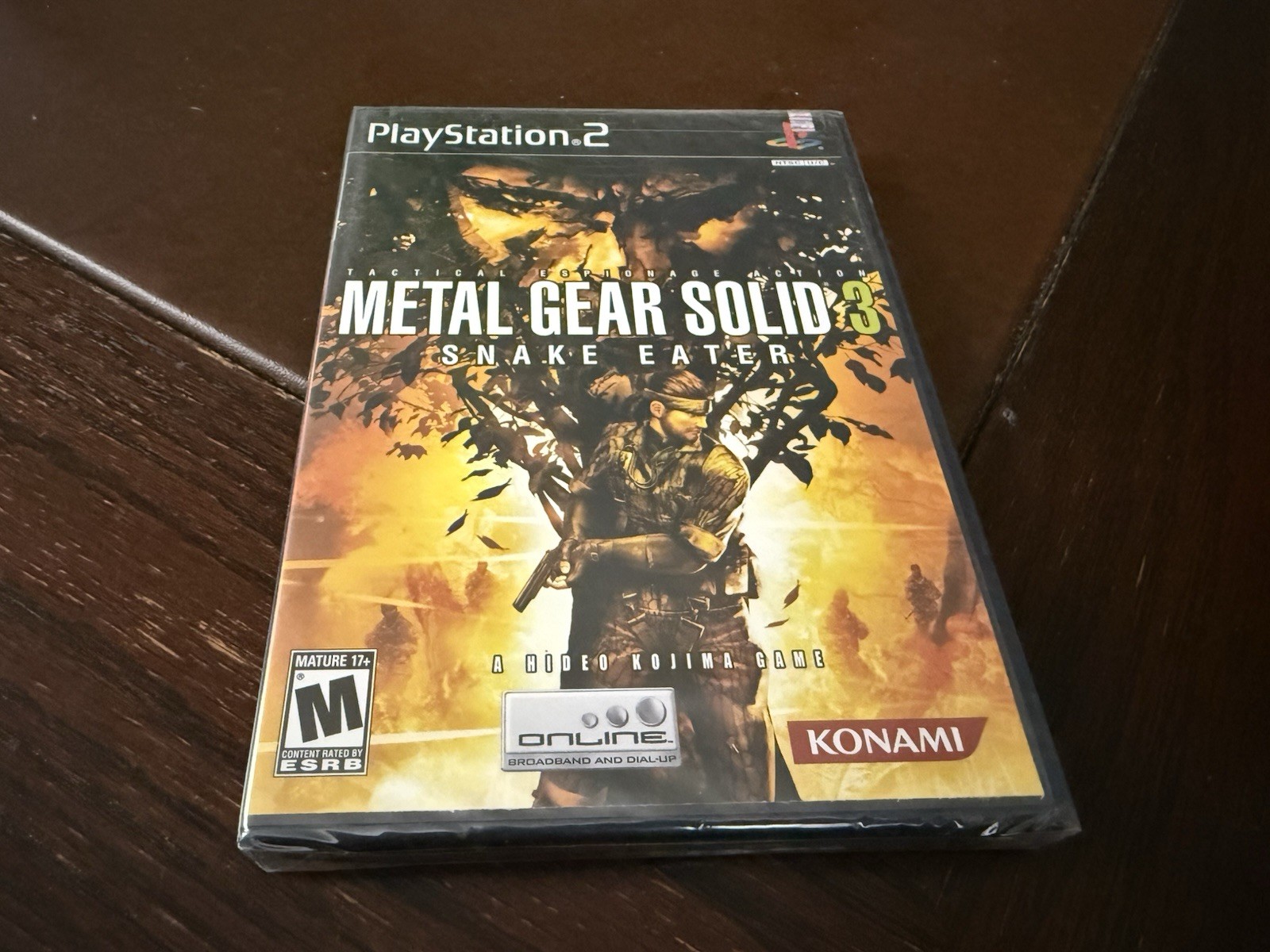 Metal Gear Solid 3 Snake Eater Konami Sony PlayStation 2 PS2 New – See Descrip.