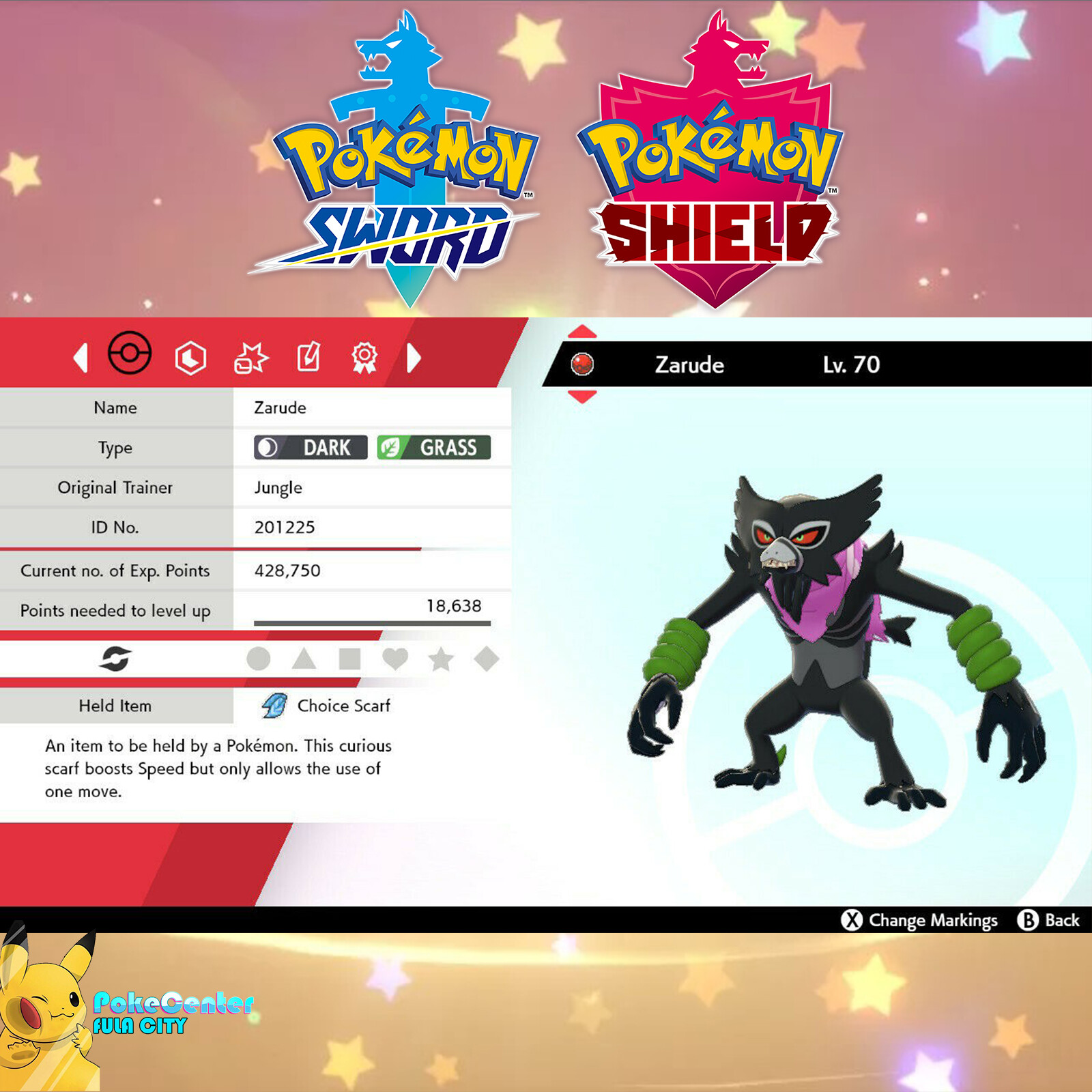 💚 Dada Zarude Event | Pokémon the Movie Coco | Pokémon Sword & Shield UNTOUCHED