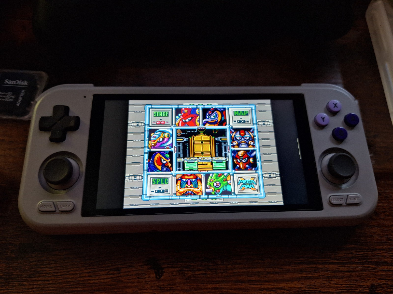 16bitUS Retroid Pocket 4 Pro + 64gb SD Card + Grips + Carrying Case