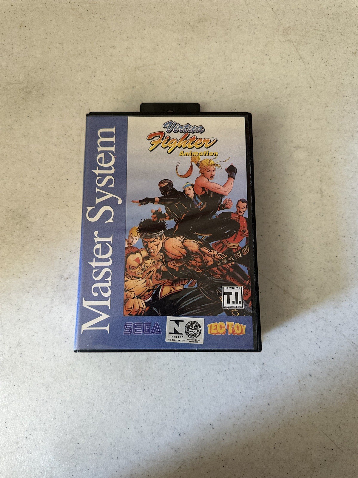 Virtua Fighter Animation – Sega Master System Tectoy Tec Toy Brazil – Exclusive