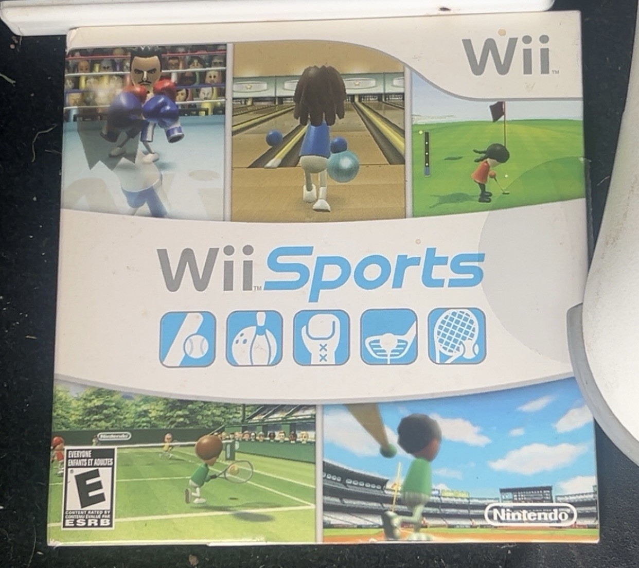Nintendo Wii Mixed Lot w/ Balance Board, Wii Fit Plus, Wii Sports, Tetris