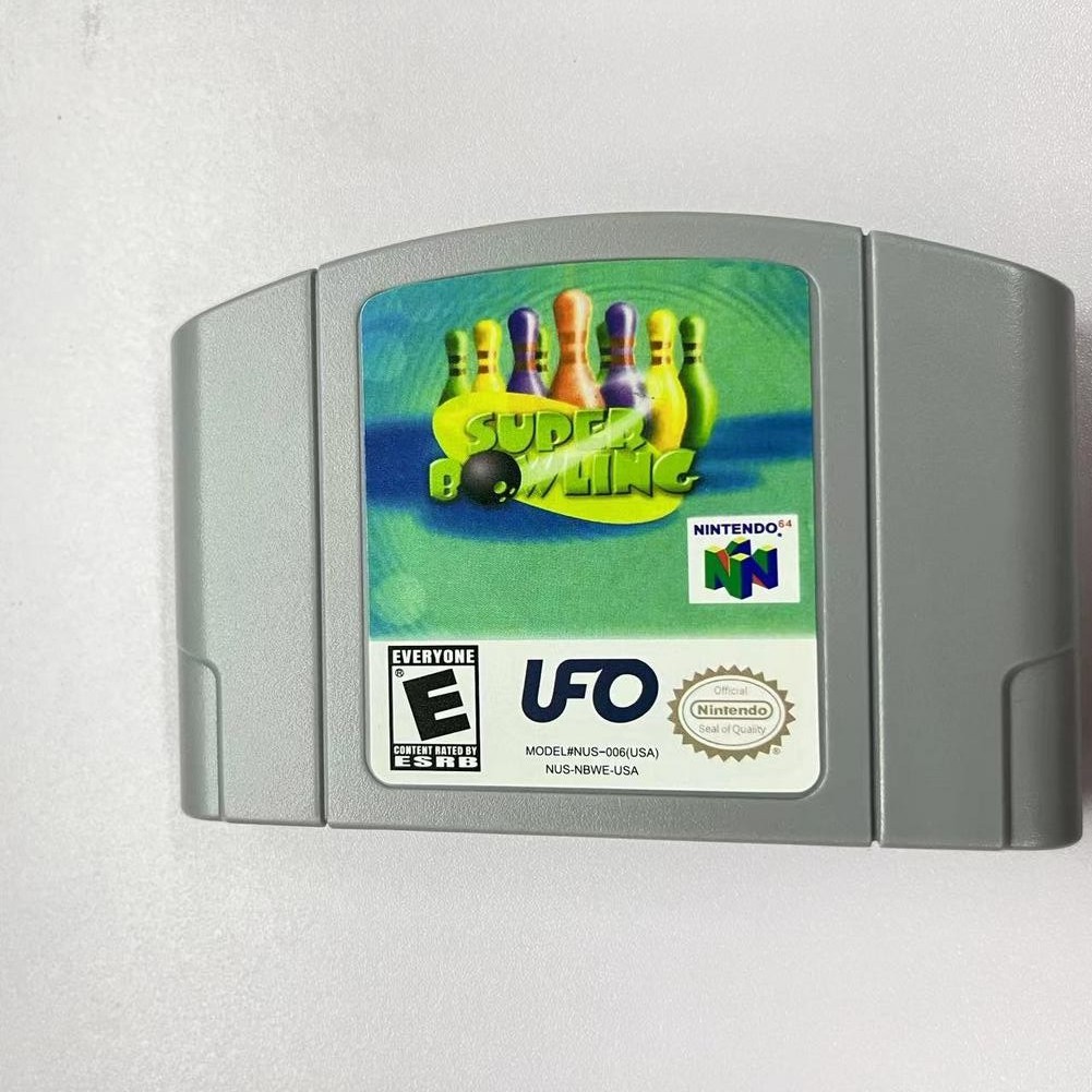 Super Bowling – Nintendo 64 (N64) Must-have for fans Tested and working
