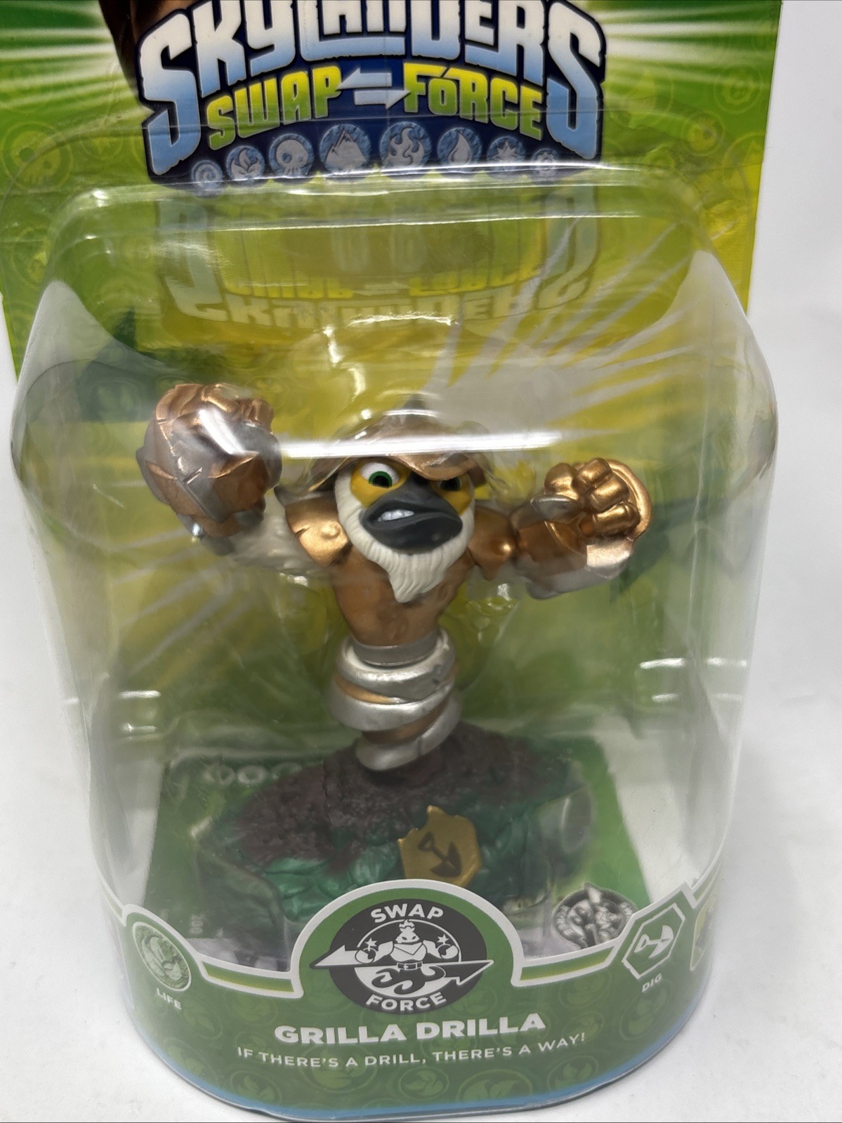 Skylanders Swap Force Grilla Drilla Gorilla New In Box