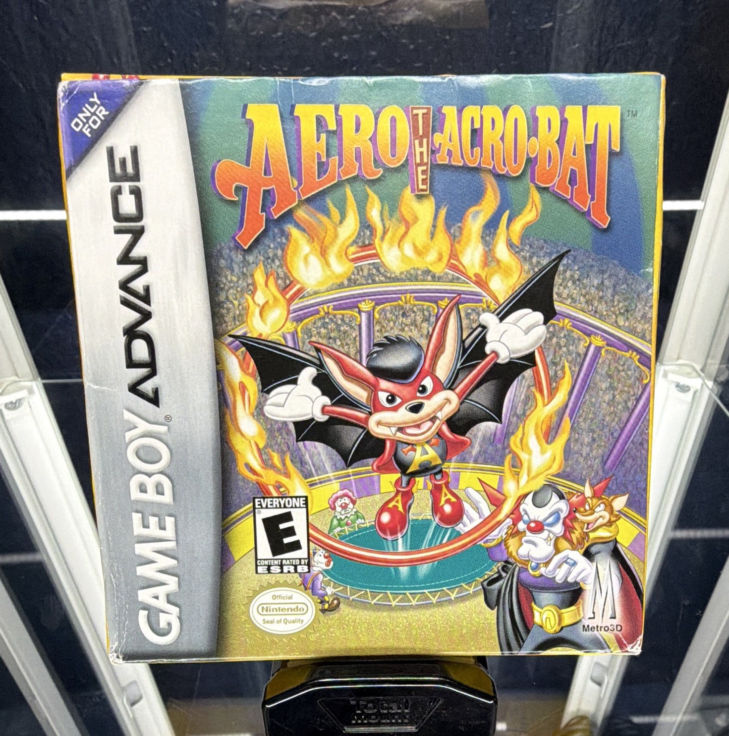 Metro 3D Aero the Acro-Bat Platformer Action (E) NTSC-U/C 2002 GBA