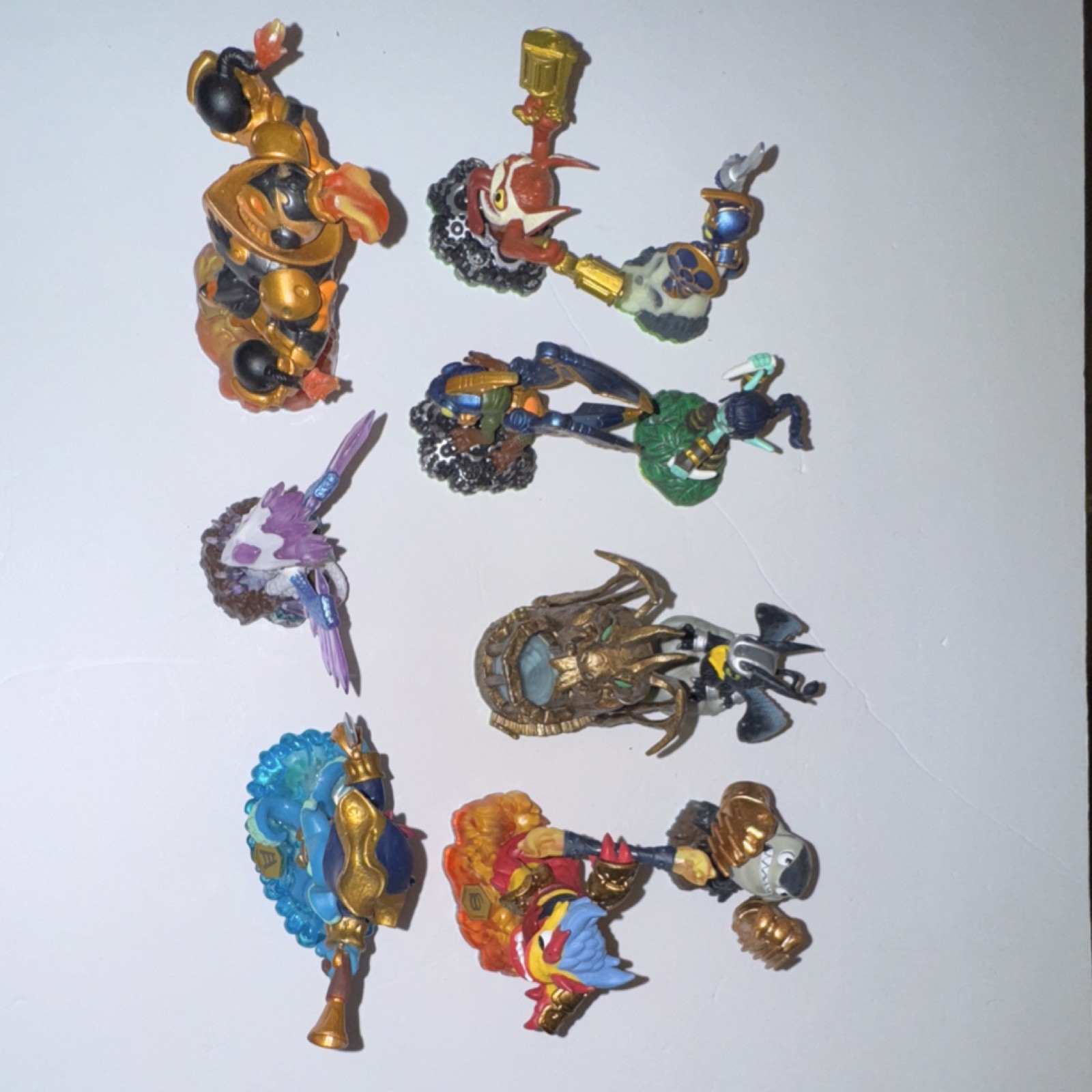 Skylanders Figures Lot of 11 Mixed Swap Force Giants Spyro Characters