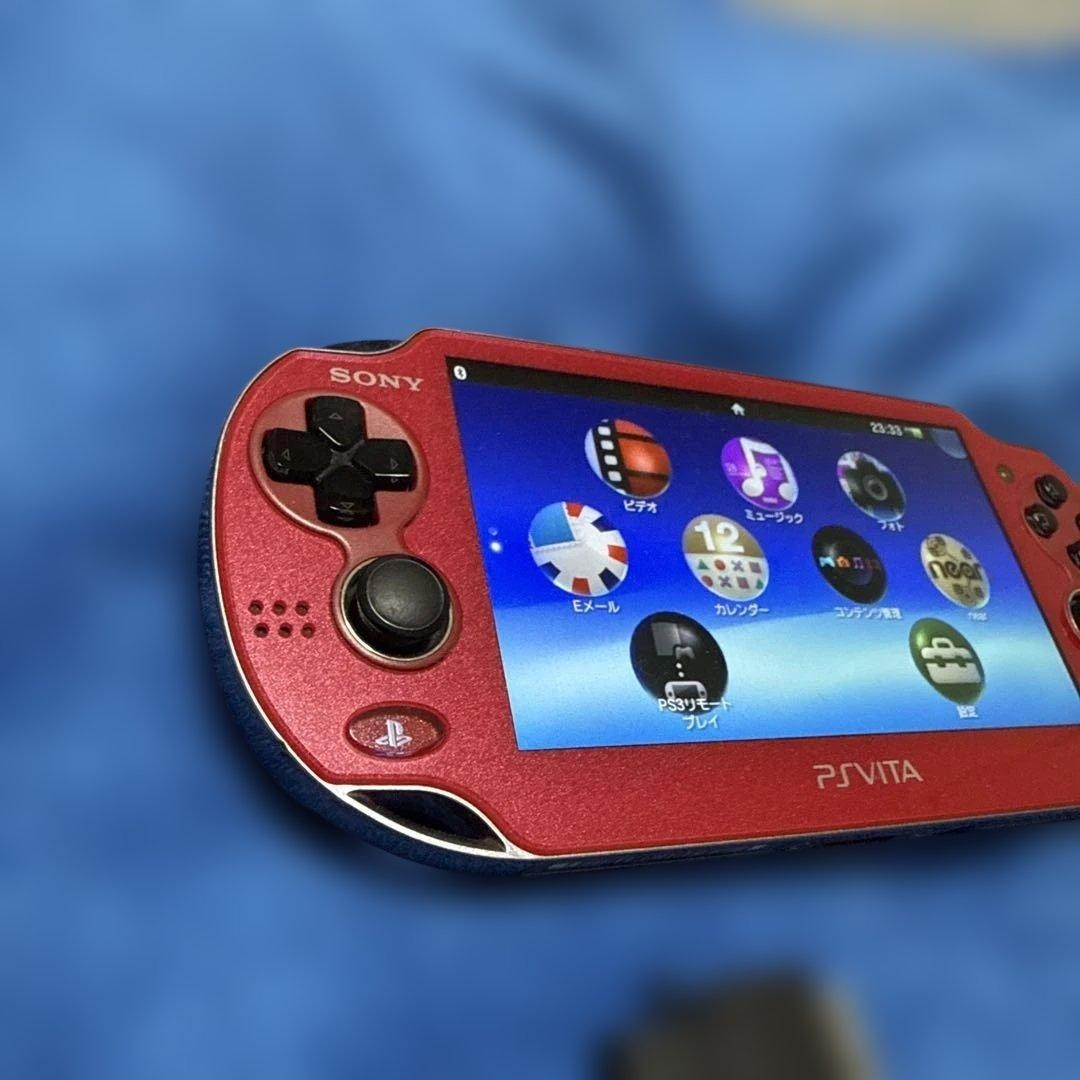 SONY PlayStation Vita Wi-Fi Model Cosmic Red Limited Edition PCH-1000