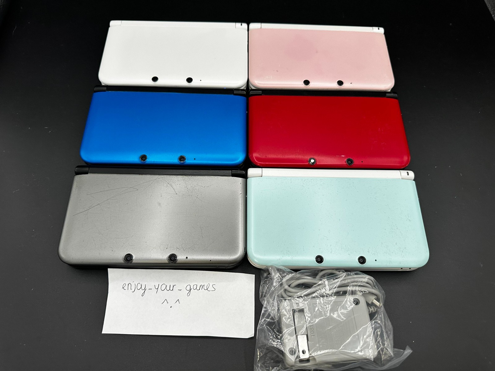 Nintendo 3DS XL LL Tested | English | Charger | USA Seller – Ship in 1-DAY