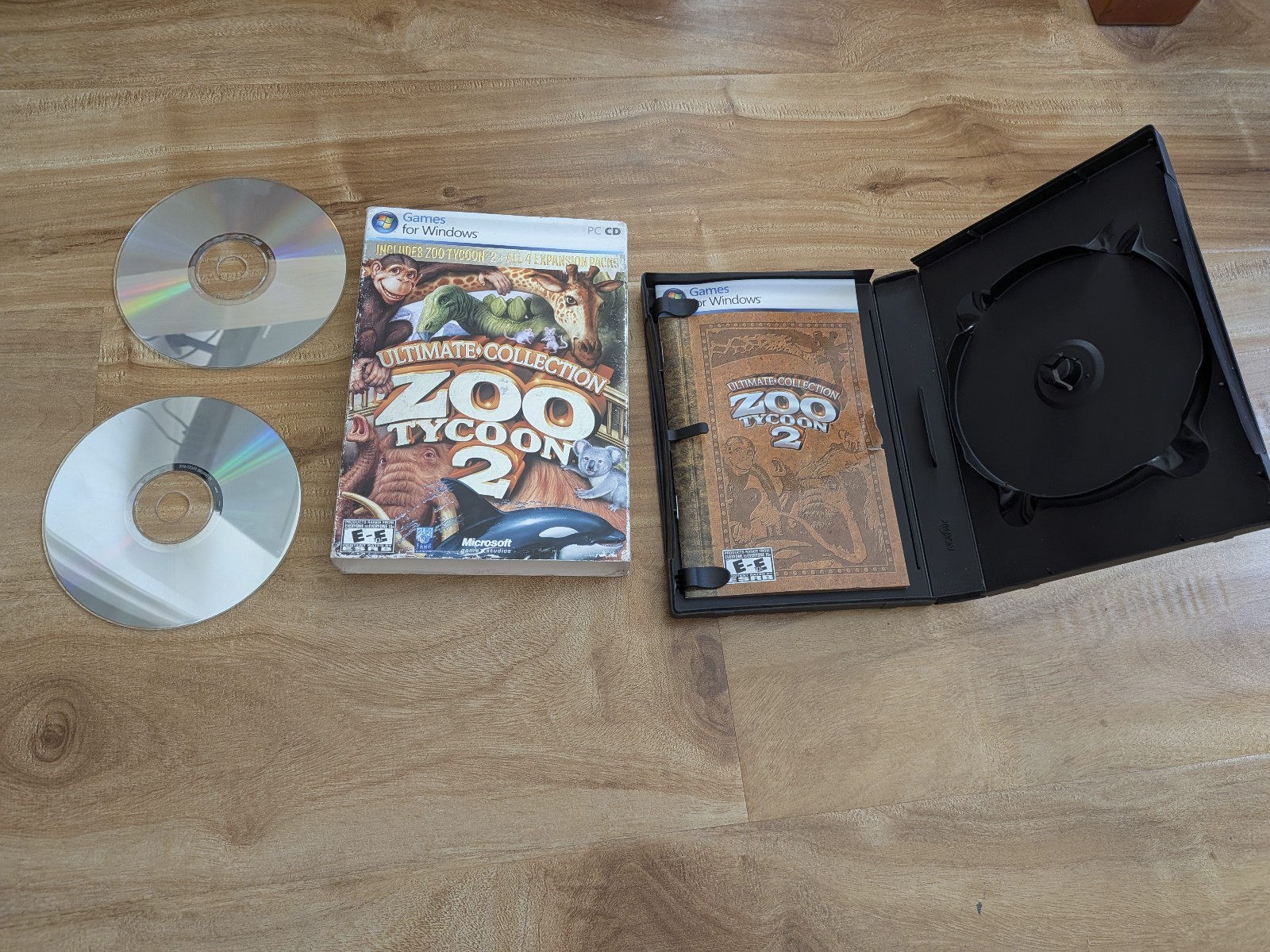 Zoo Tycoon 2: Ultimate Collection (PC, 2008) DISC 2 AND 3 only