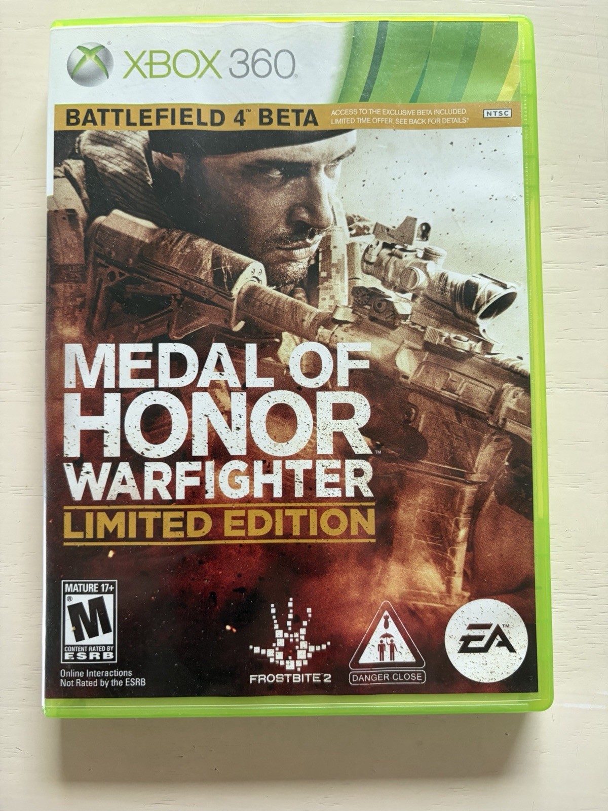Medal of Honor Warfighter Limited Edition Xbox 360 CIB