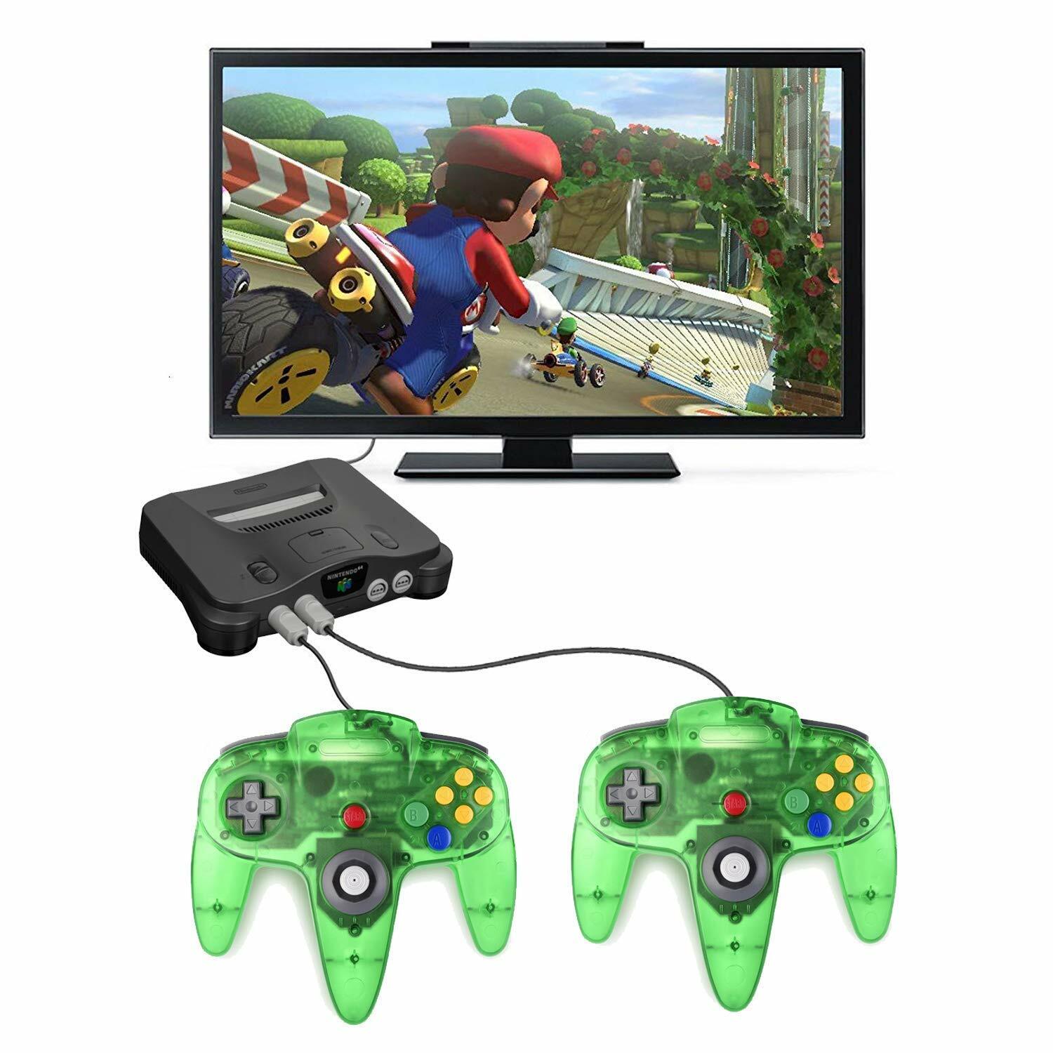Wired N64 Controller Joystick Compatible with Nintendo 64 N64 Video Game Console