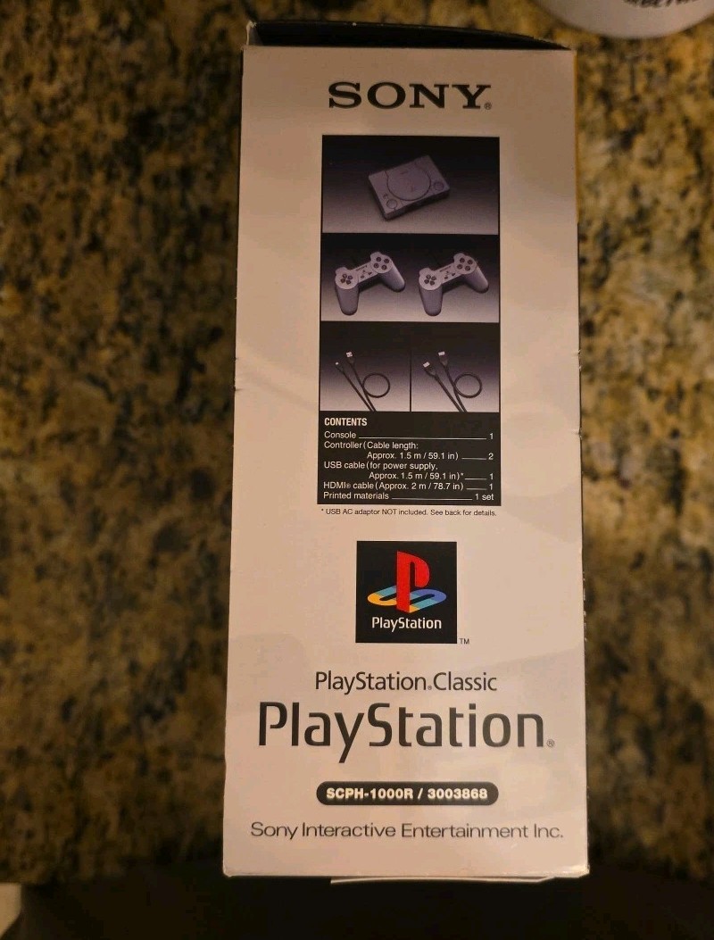 Sony PlayStation Classic Gray Console (3003868)