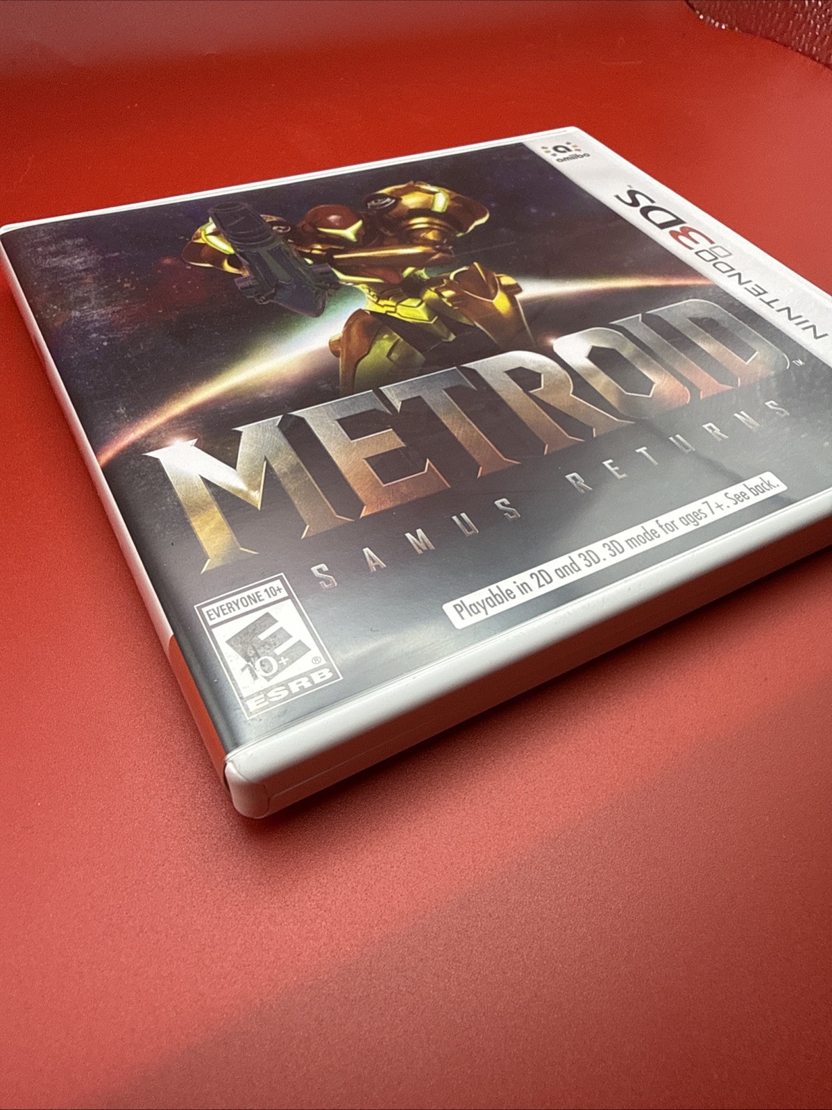 Metroid: Samus Returns Nintendo 3DS Case, Artwork & Insert Only – No Game