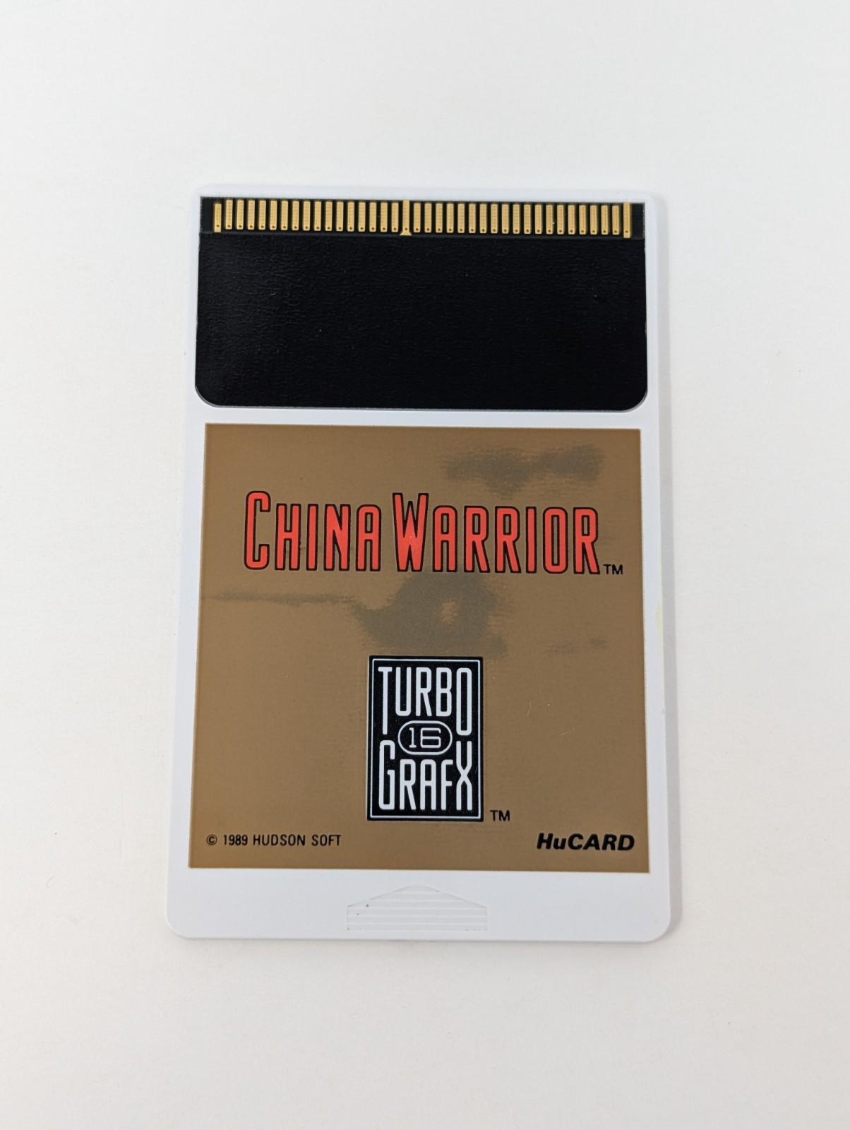 China Warrior (TurboGrafx-16, 1989) – CIB Complete w/ Cart Sleeve