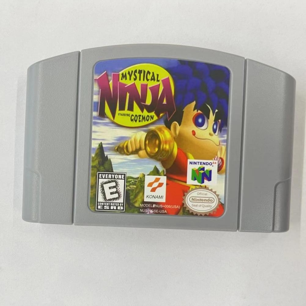 Mystical Ninja Starring Goemon – Nintendo 64 (N64) Highly collectible