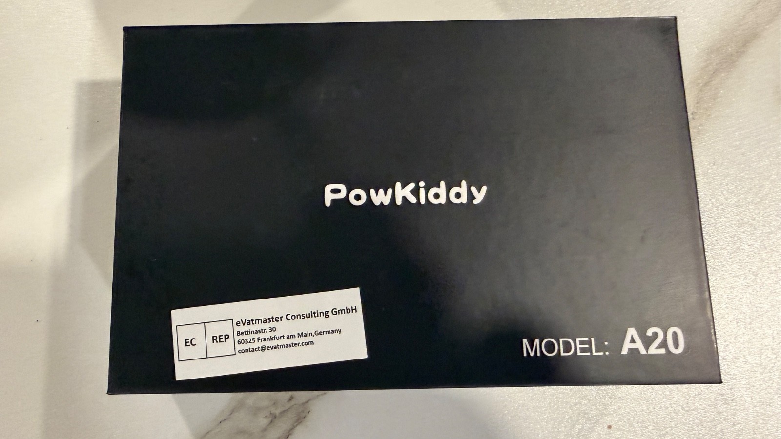 Powkiddy A 20 retro handheld arcade with 64 GB card and almost 4000 games