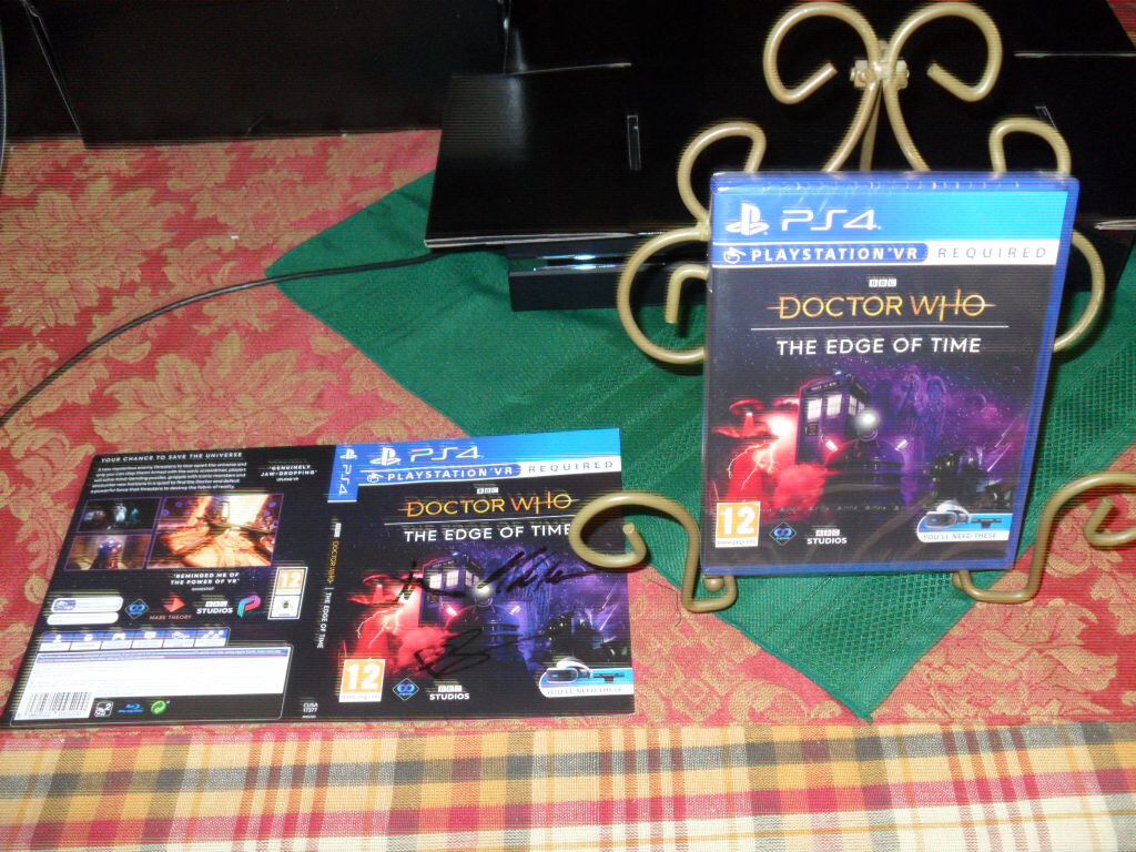 PS4-VR Doctor Who: The Edge of Time: incl. Signature Cover: New/Sealed