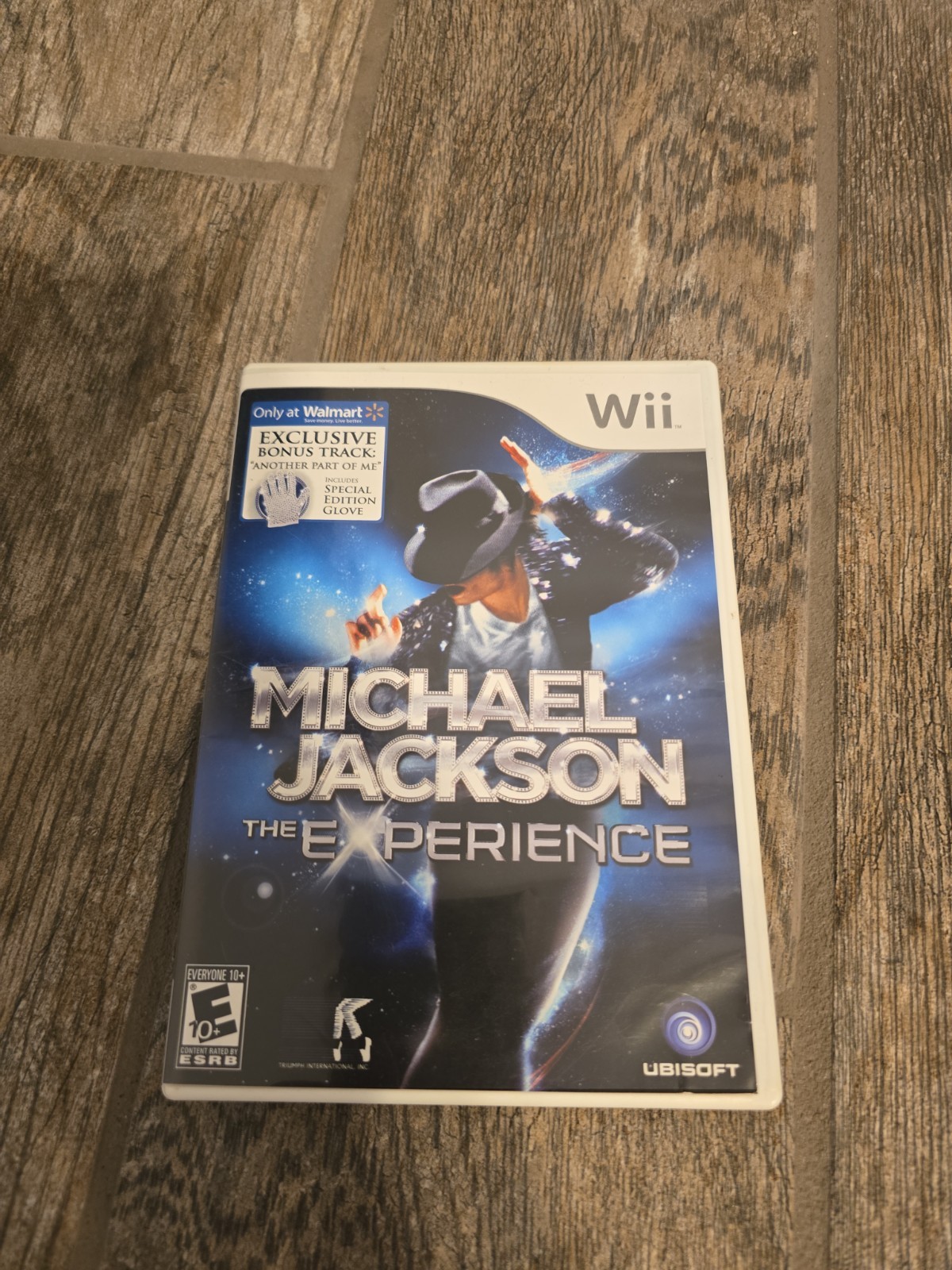 Michael Jackson: The Experience (Nintendo Wii, 2010) includes Manual- No Glove