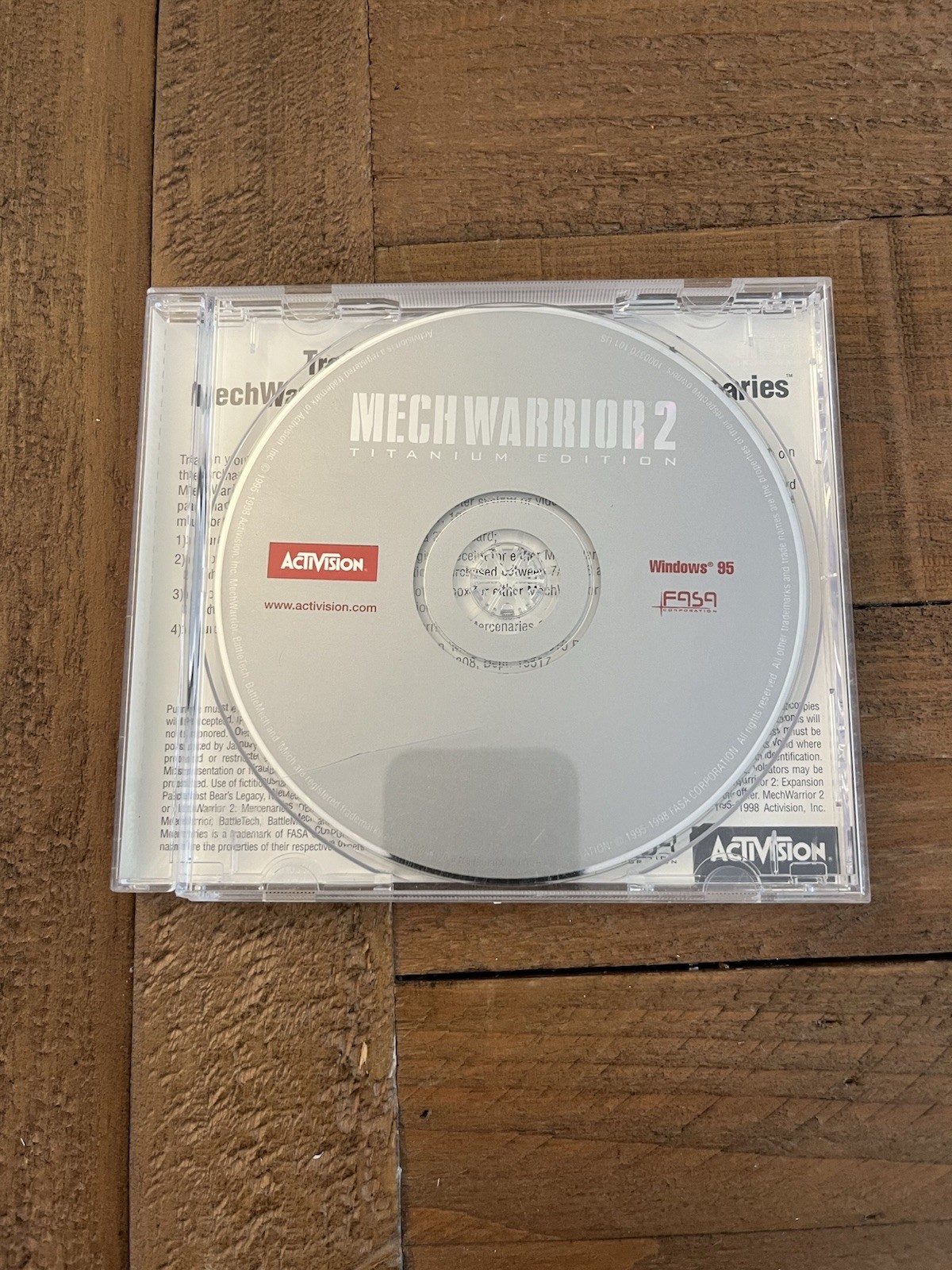 Mechwarrior 2 Titanium Edition Activision 1998 Windows No Manual