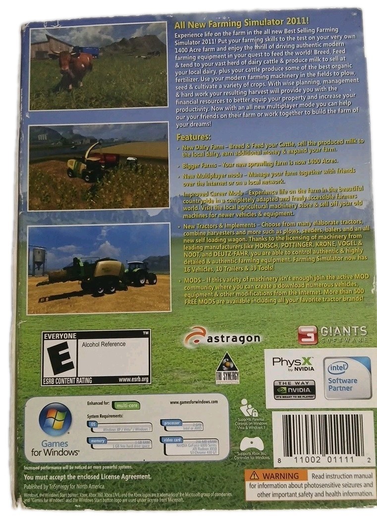 Farming Simulator 2011 (PC, 2011)