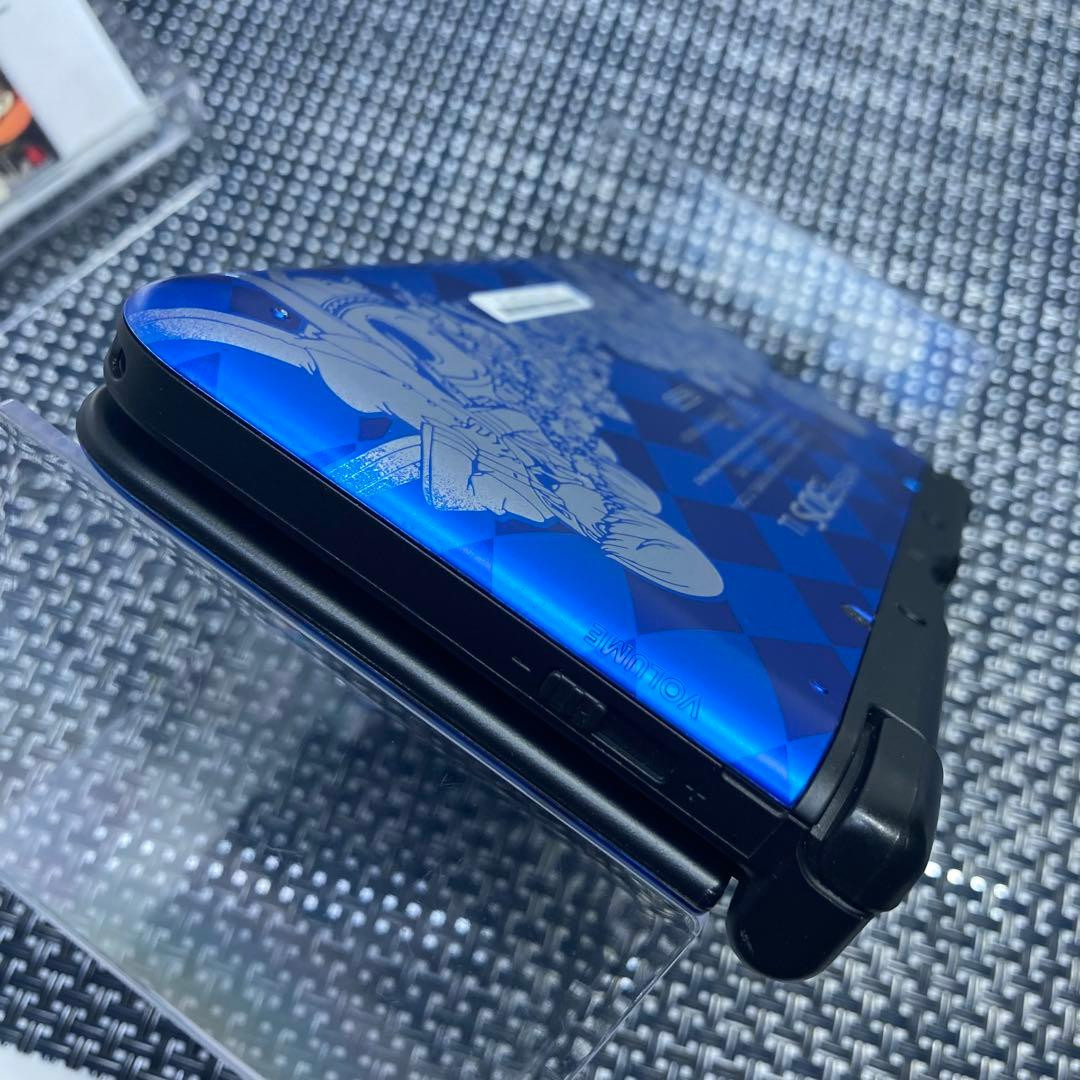 Nintendo 3DS XL LL Persona Q Blue Shadow of Labyrinth Velvet Edition [BOX]